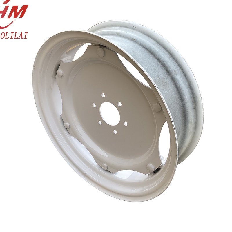 Used Rims for Agricultural Guange Steel Tractors Implement Trailer Wheels Rims Manufacturers China W7x24 for 8.3-24