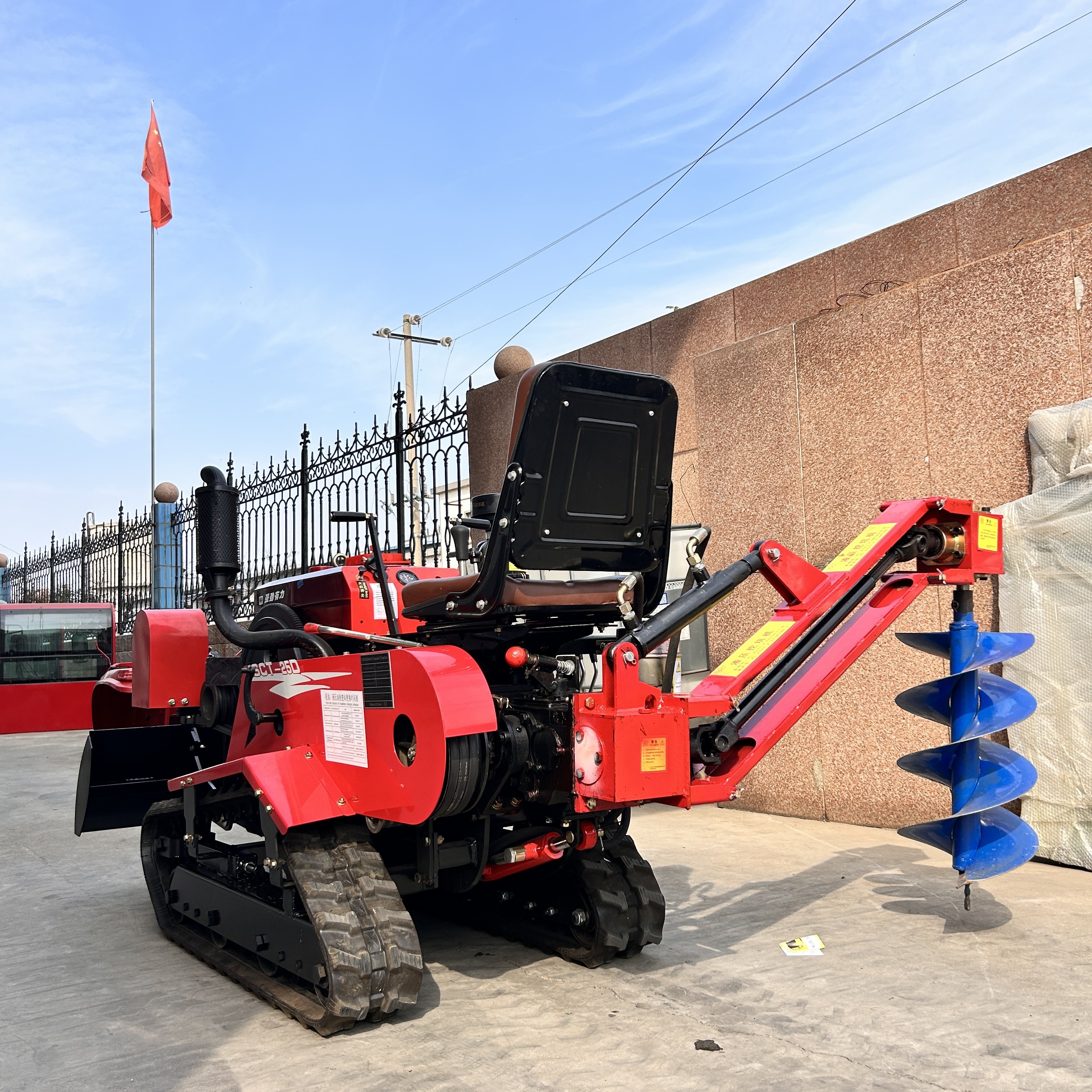 Crawler Mini Tractor Factory Price Agricultural Crawler Tractor 25hp 35hp Farm Garden Universal
