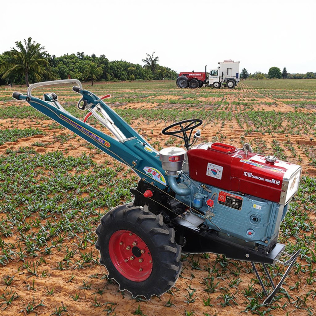Hot Sell China Diesel Good Quality Two Wheels Agriculture Used Walking Tractor