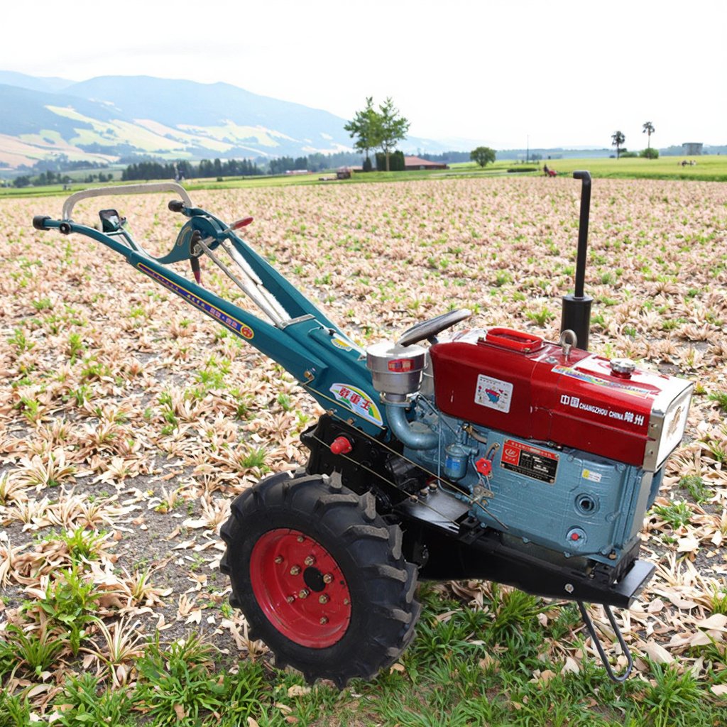 Hot Sell China Diesel Good Quality Two Wheels Agriculture Used Walking Tractor