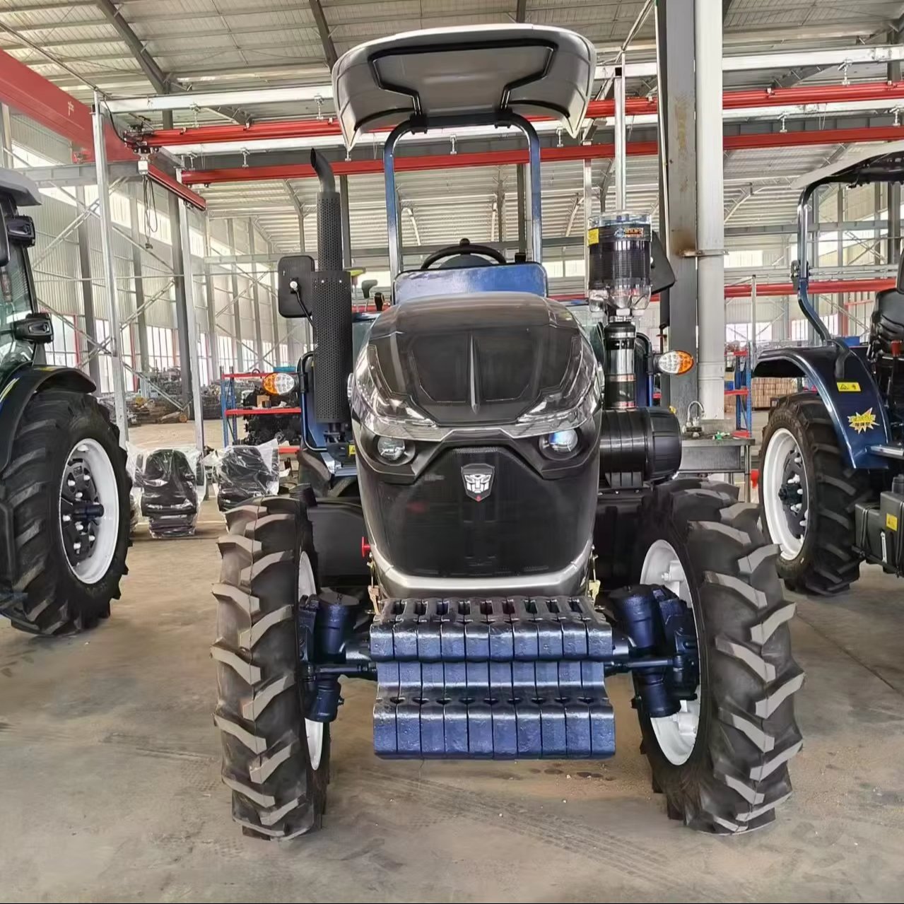 4x4 100 Hp Multifunctional Agricultural Tractor Diesel Engine 4-Wheel Tractor Essential Components-Gearbox Pump Motor Gear