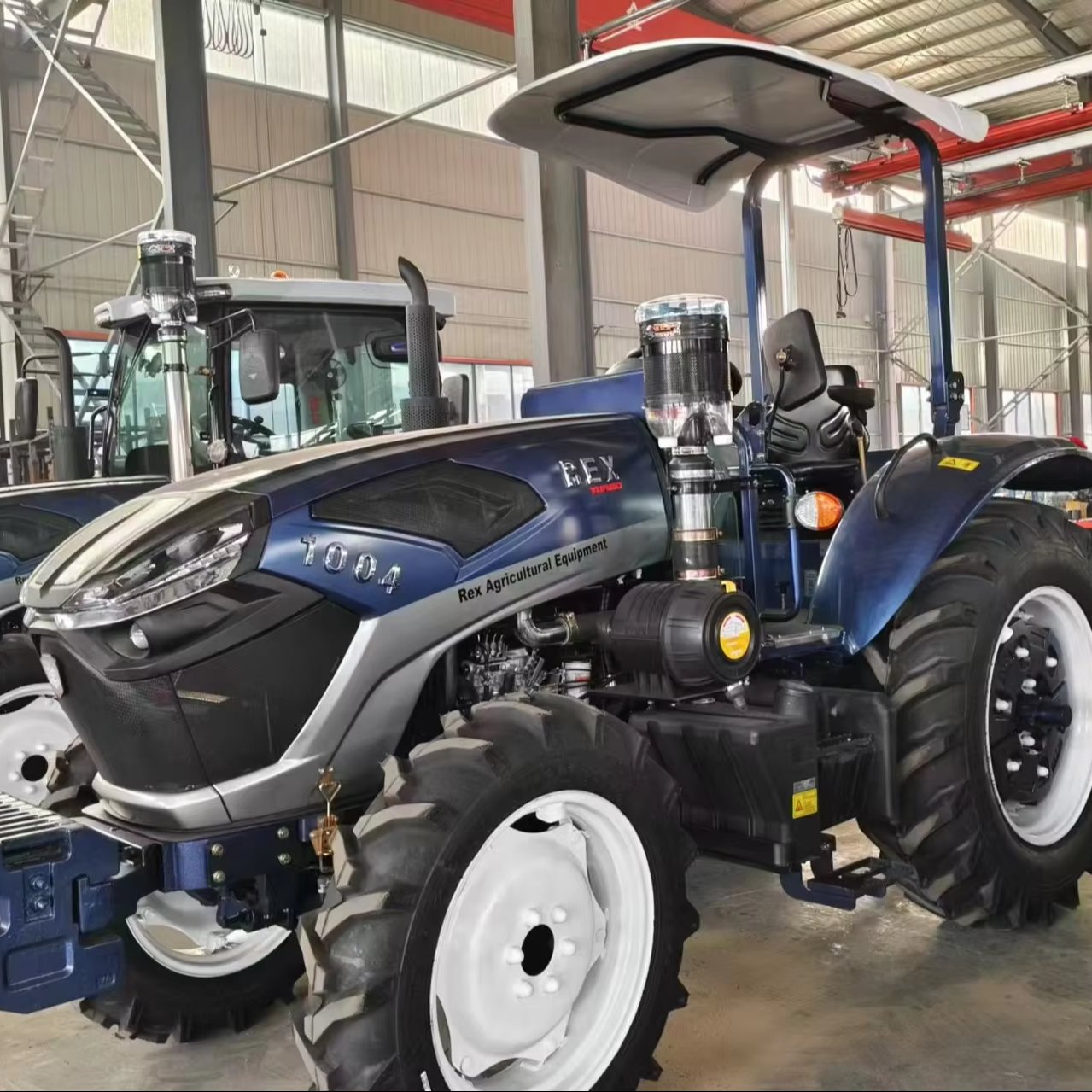 4x4 100 Hp Multifunctional Agricultural Tractor Diesel Engine 4-Wheel Tractor Essential Components-Gearbox Pump Motor Gear