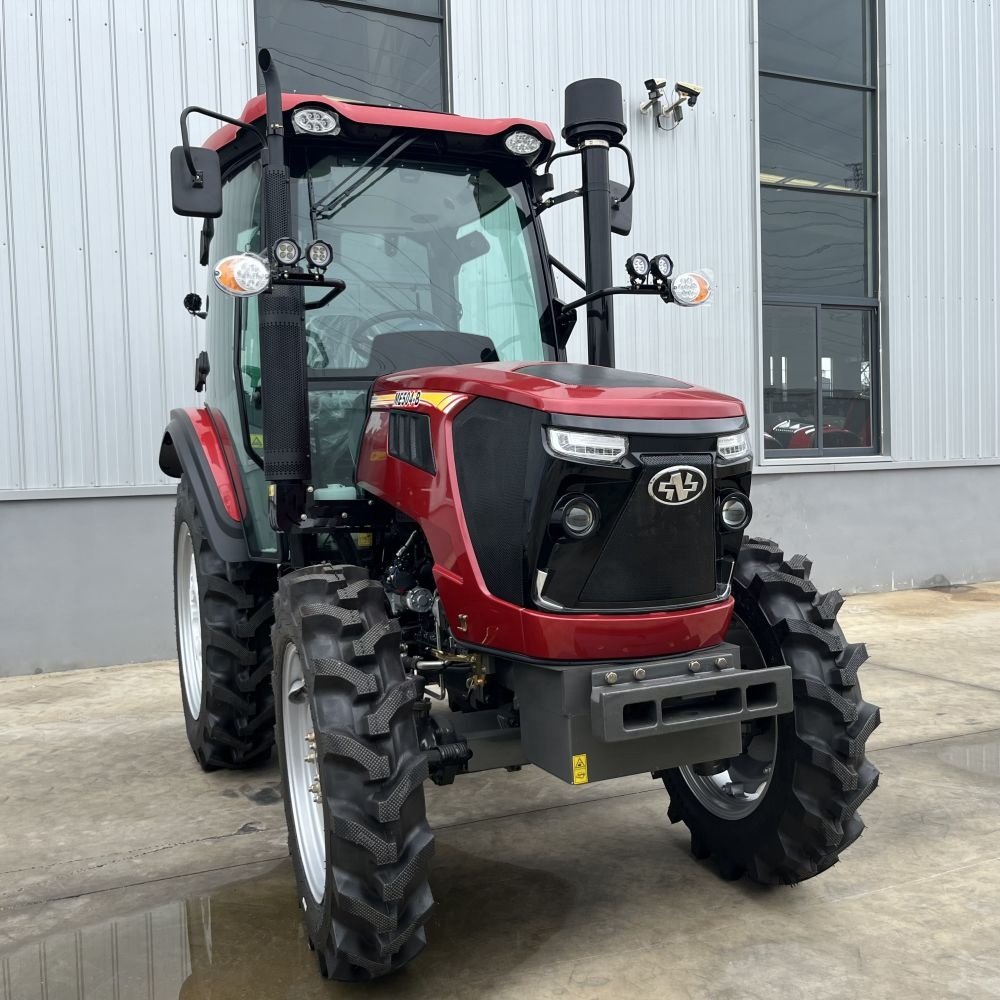 Hot Sale Mini Crawler Lawn Lawnmower China 45Hp 70Hp Farm Agriculture Tractor Loader Full Implement for Garden Agriculture 4X4