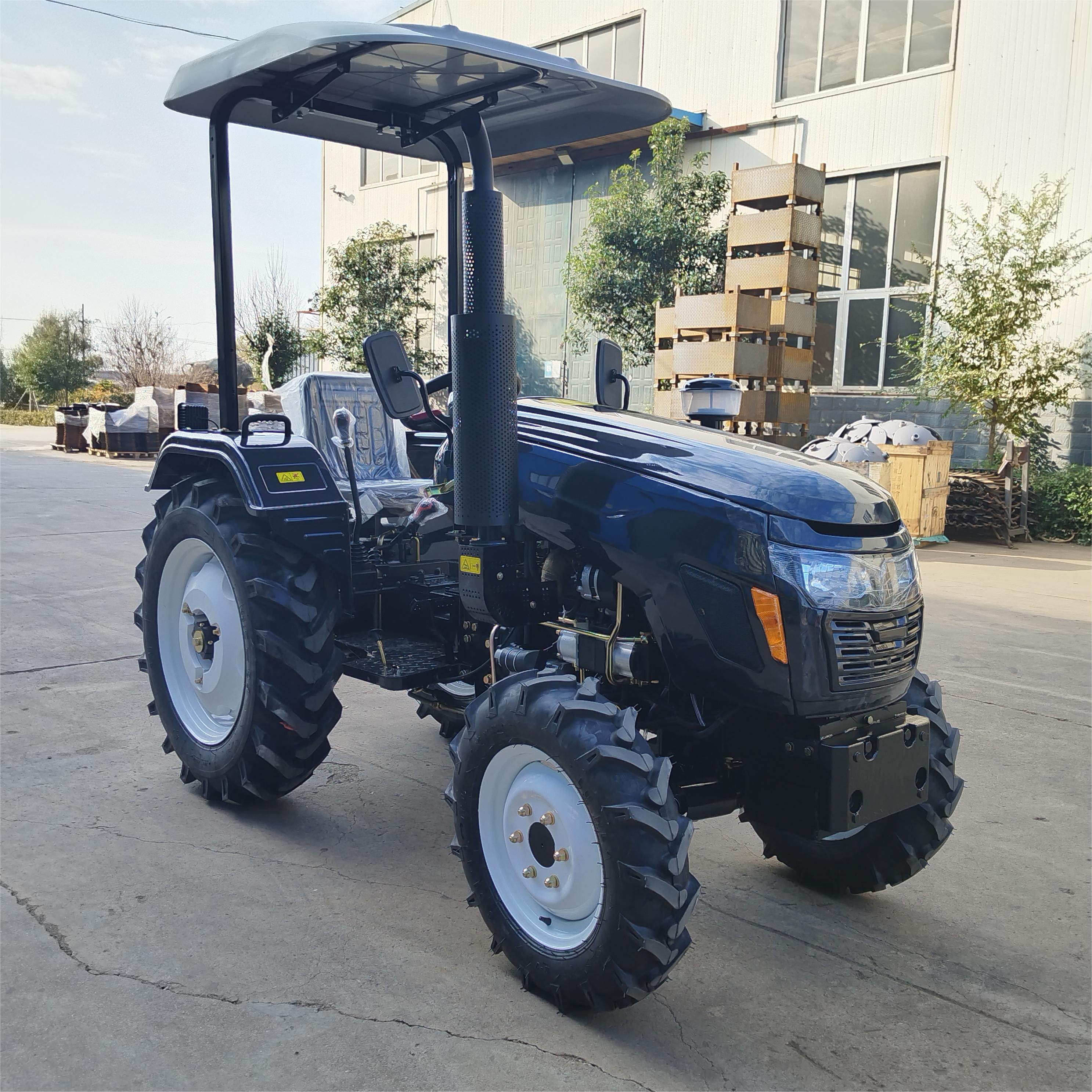 Hot Sale Free Shipping Chinese 50 Hp Small Tractor Agricola Agriculture Machine Compact Tractor Mini 4x4 4wd