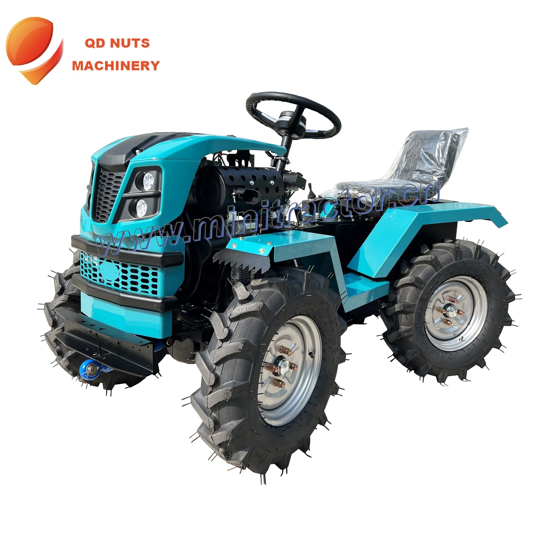 Chinese Agricultural Machinery Equipment Attachments 4 Wheel New Mini Tractors
