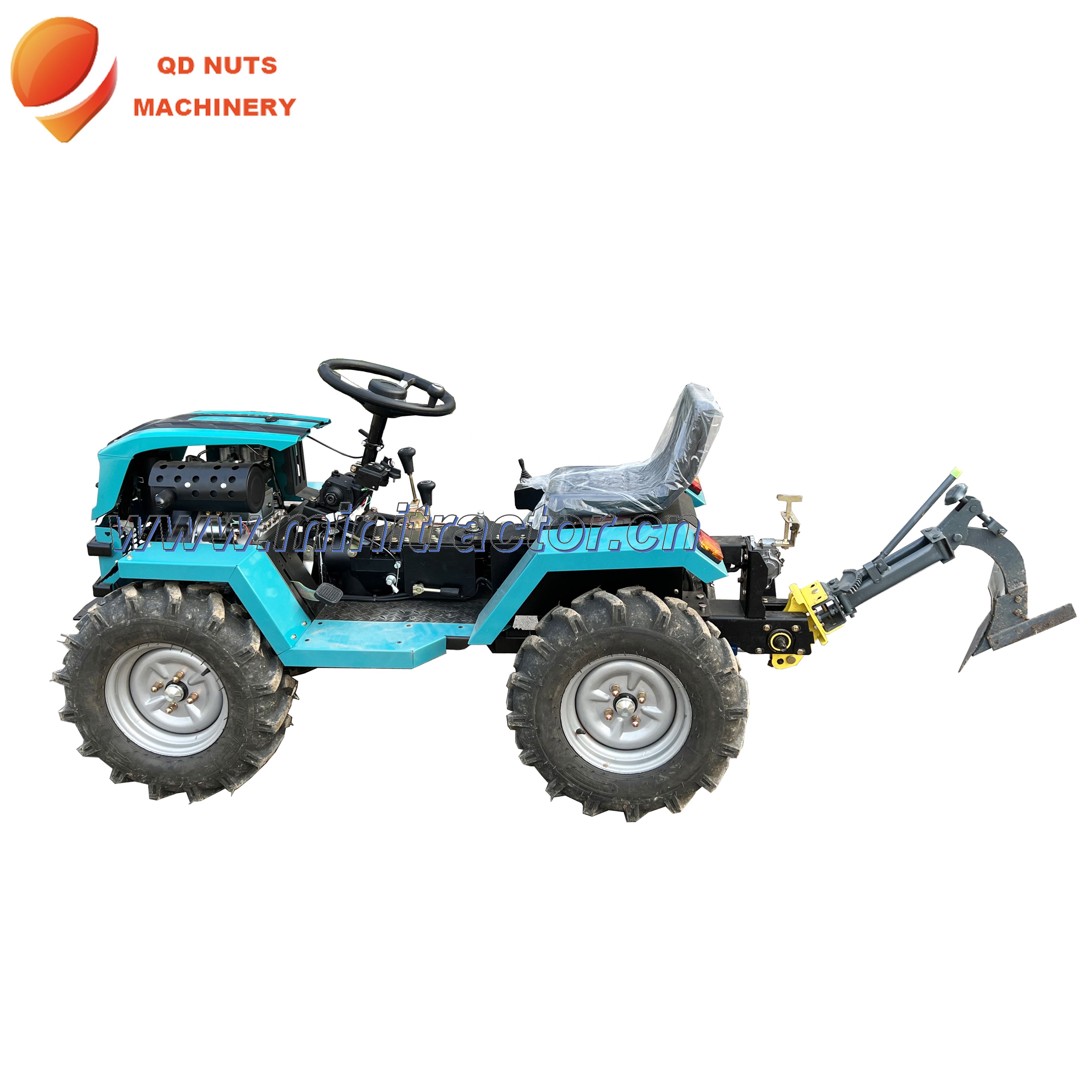 Chinese Agricultural Machinery Equipment Attachments 4 Wheel New Mini Tractors