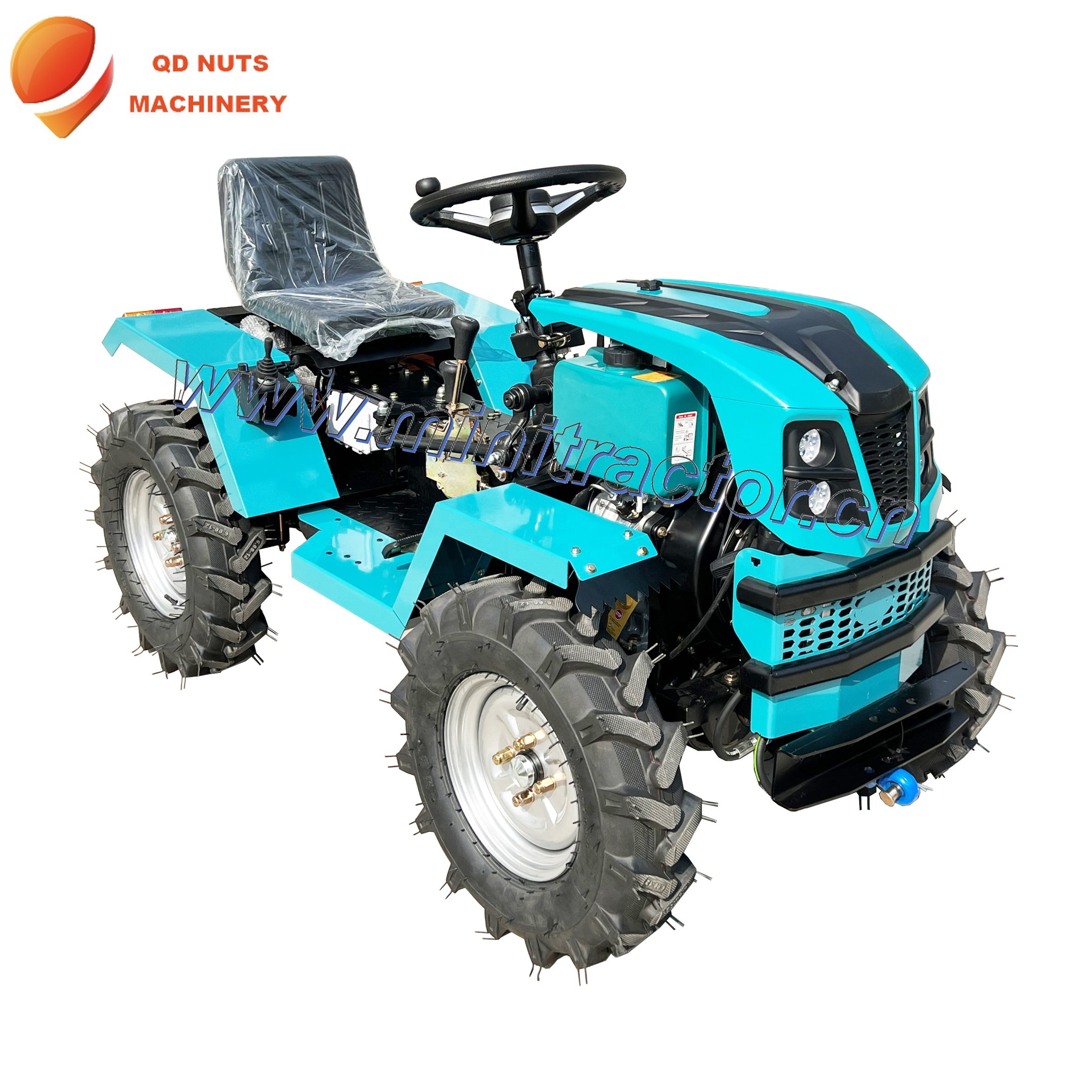 Chinese Agricultural Machinery Equipment Attachments 4 Wheel New Mini Tractors