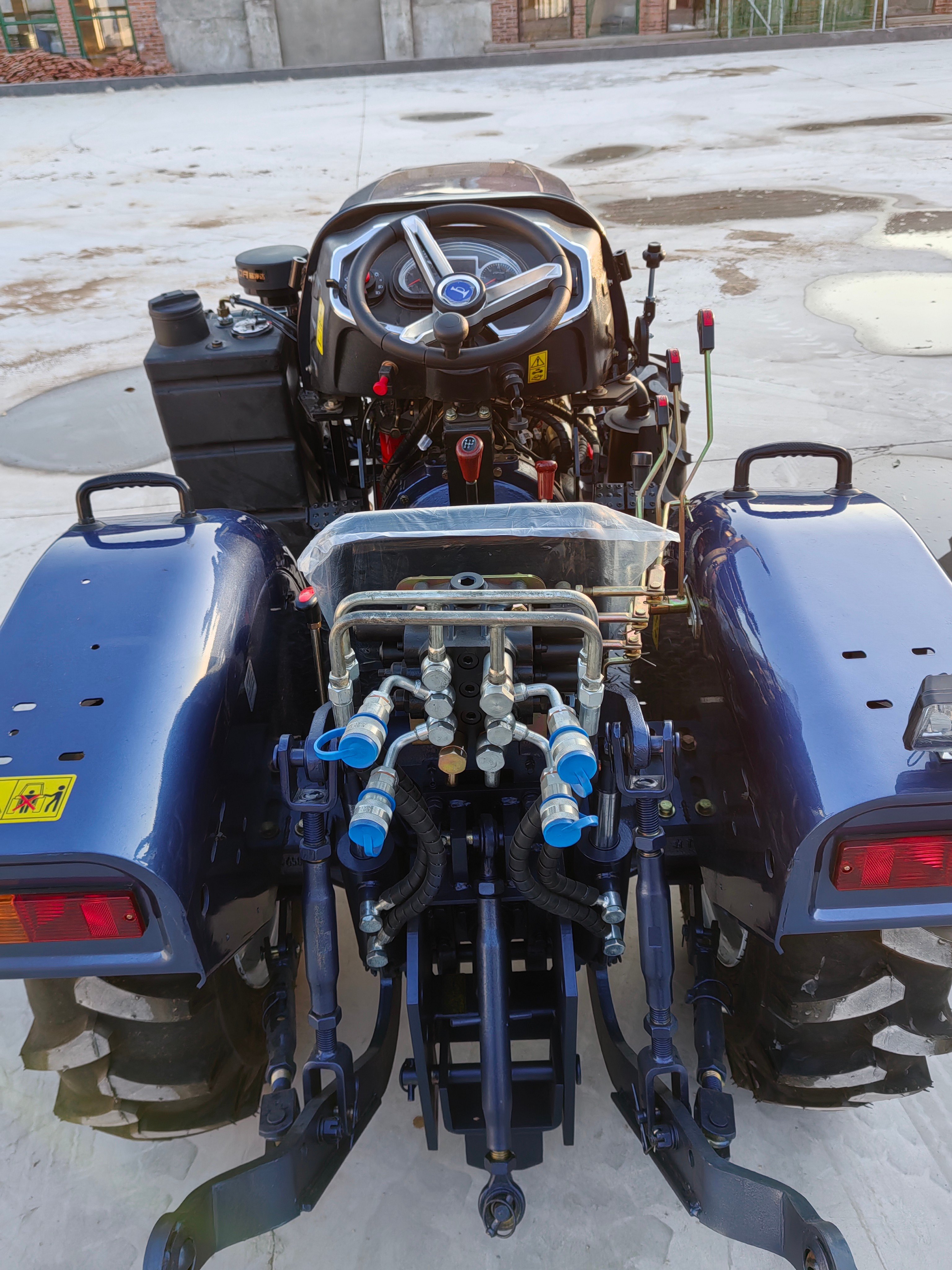 50hp Diesel Engine Multifunctional 4WD Farm Tractor with Gear Bearing Motor Pump Gearbox Agriculture 4x4 Wheel Tractor