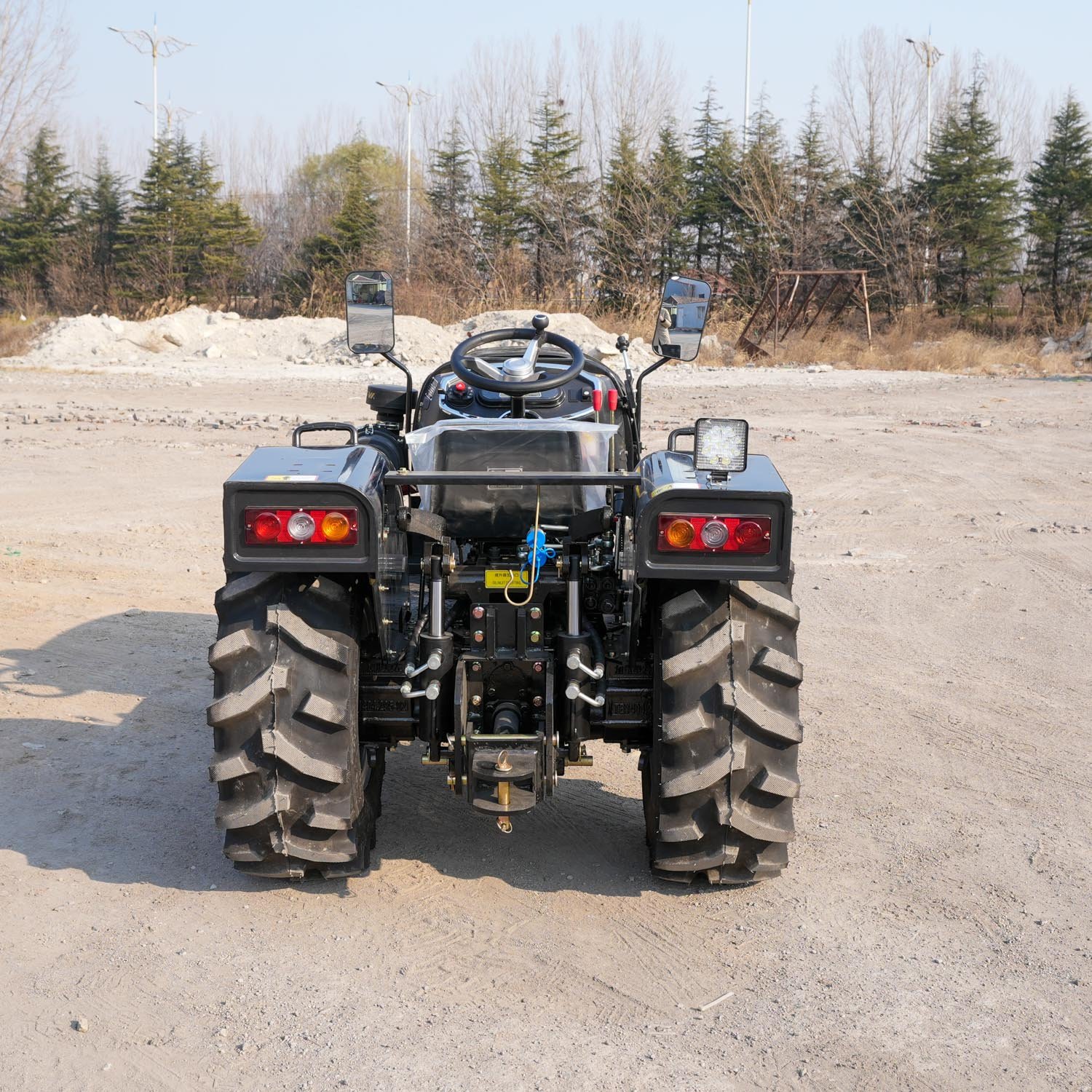 30HP wheel tractor farm implements for mini tractor with front loader/backhoe/trailer/plow