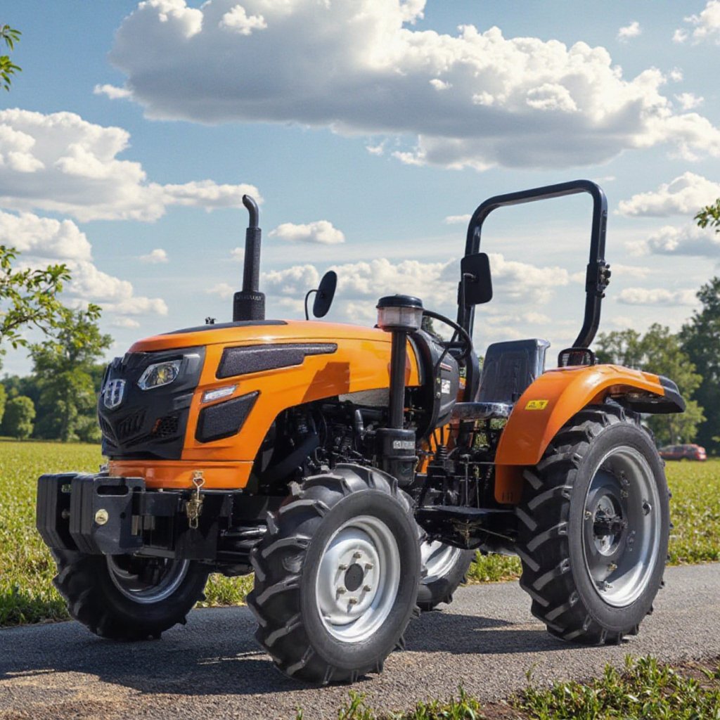 Economical Farm Tractors 4WD 4x4 with 80hp 90hp 100hp Engine 60hp Farm Machinery Cheap Farm Tractor Sale