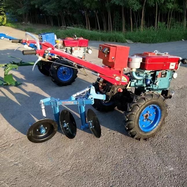 12Hp 15Hp 18Hp 20Hp Diesel Engine Agriculture Farm Hand Two Wheel Tractor Ride-on Tractors