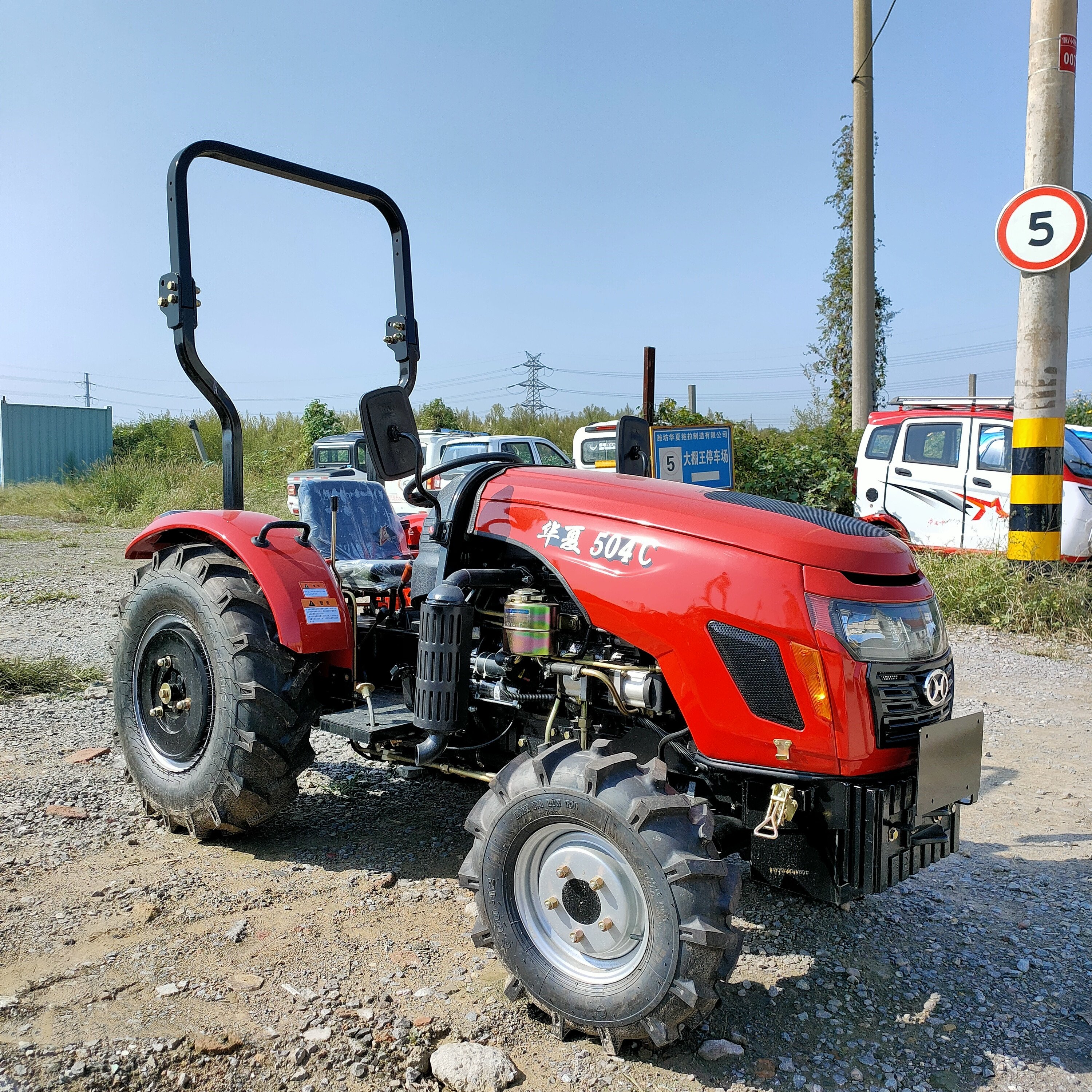 4wd 50hp Farm Tractor Chinese Farm Tractors for Agriculture Traktor