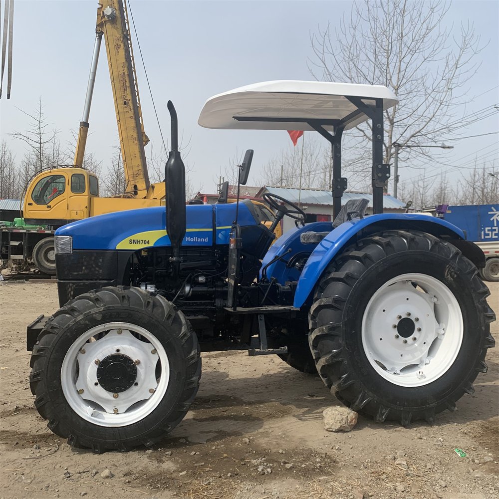 Used Tractors SNH for Agriculture 70HP Farm Tractor 4x4 Wheels Drives Quality Tractors