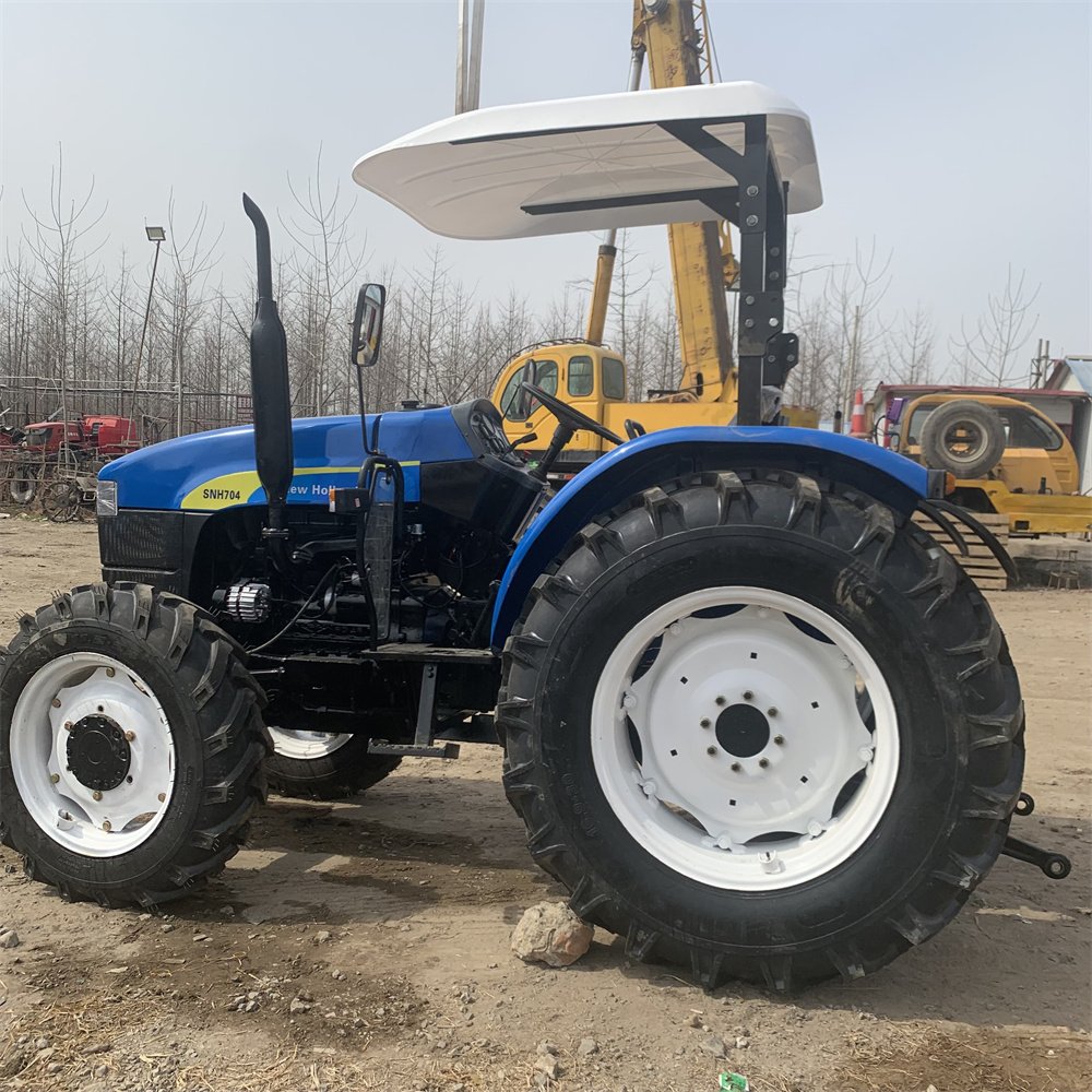 Used Tractors SNH for Agriculture 70HP Farm Tractor 4x4 Wheels Drives Quality Tractors
