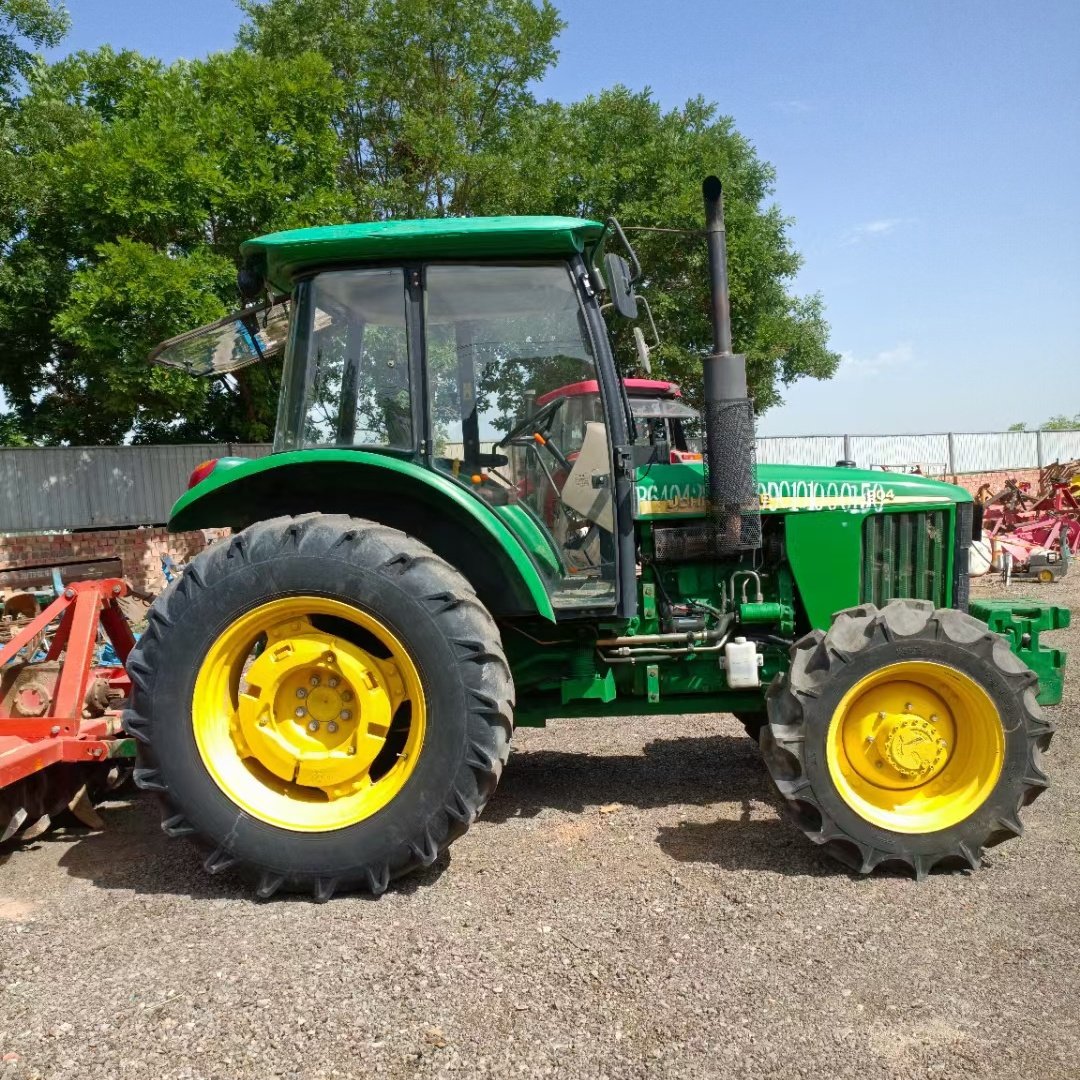 Used Tractor Jhn Deere 5e 954 95hp 4x4WD Wheel Farm Orchard Compact Tractor Agricultural Equipment Machinery MF290 MF385
