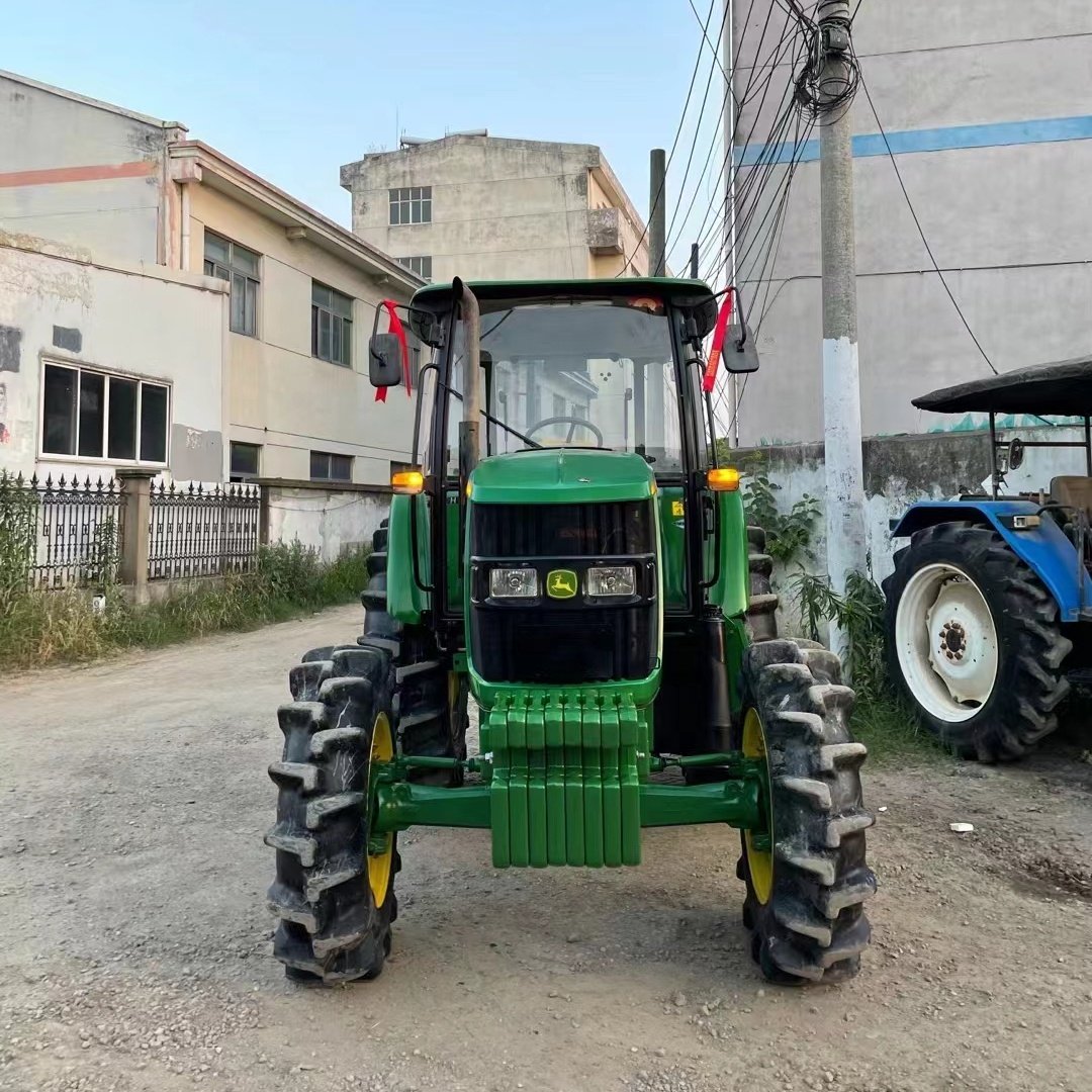 Used Tractor Jhn Deere 5e 954 95hp 4x4WD Wheel Farm Orchard Compact Tractor Agricultural Equipment Machinery MF290 MF385