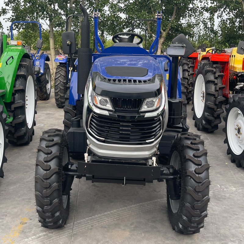 High Quality New Design Mini Walking Tractor diesel Front Loader 50HP Small and Compact Tractor Agriculture Trucks Tractors