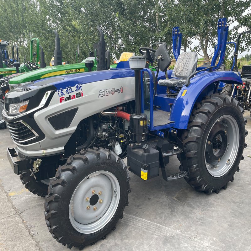 High Quality New Design Mini Walking Tractor diesel Front Loader 50HP Small and Compact Tractor Agriculture Trucks Tractors