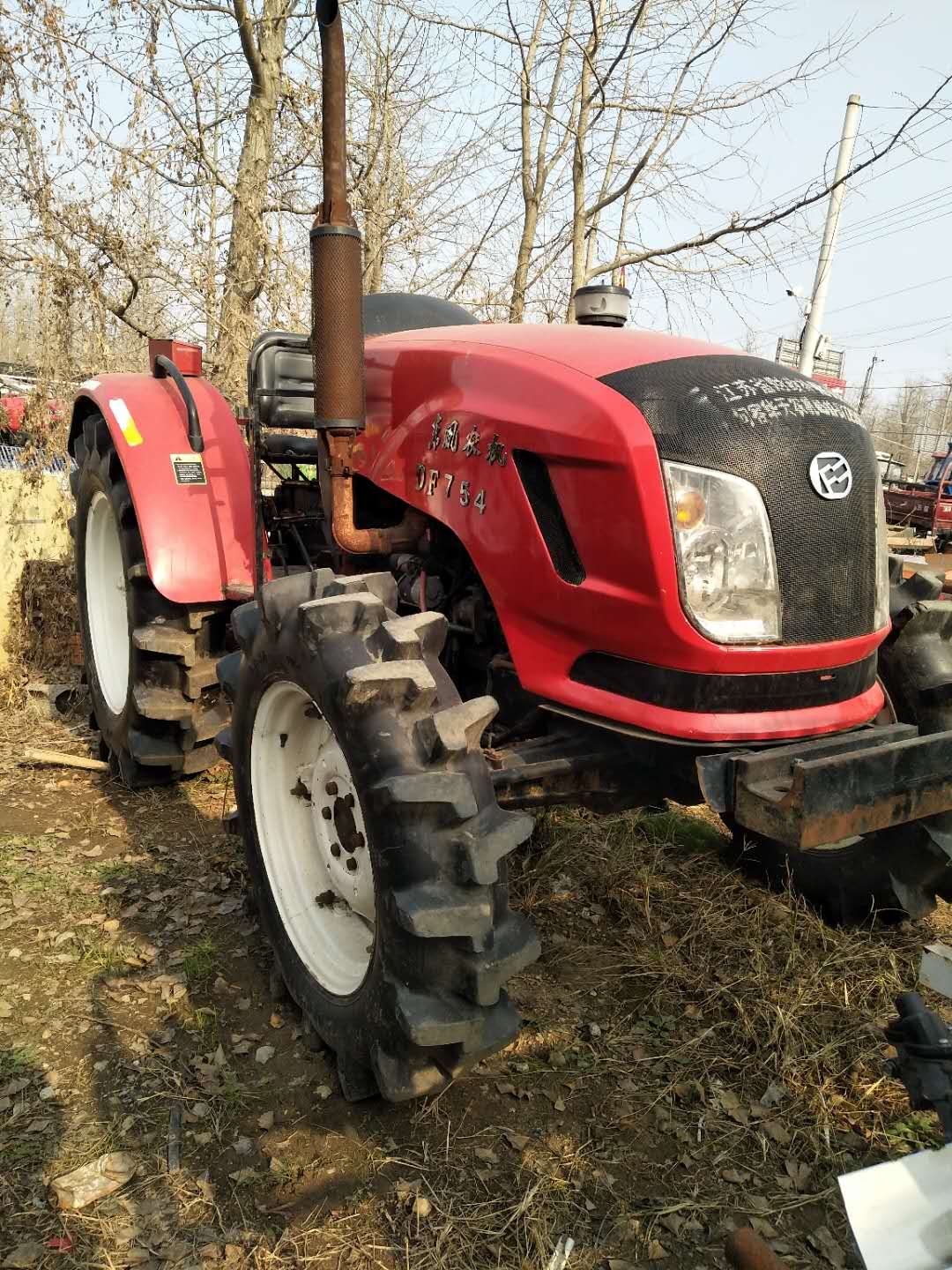 Cheap Farm Tractor DF704 Used Agricultural Tractors Used Russian Industry