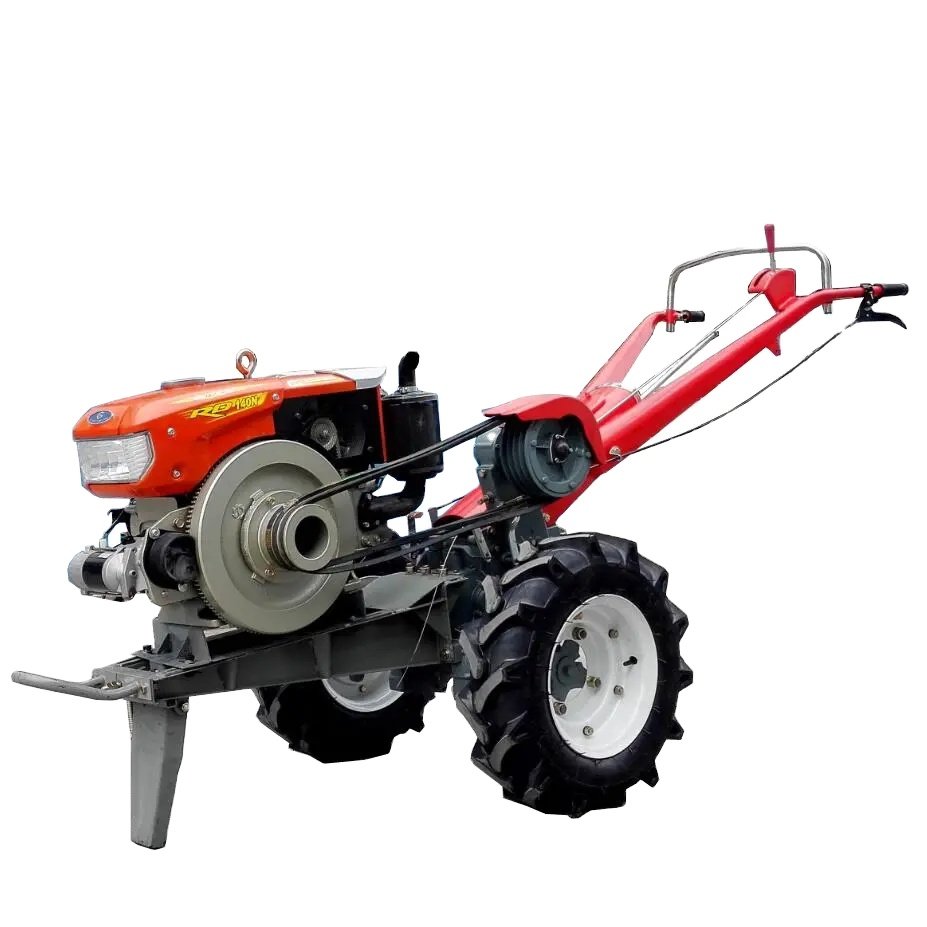 8HP 10HP 12HP 15HP 18HP 20HP 22HP Diesel Engine Power Tiller Cultivator Two Wheel Walking Behind Tractor