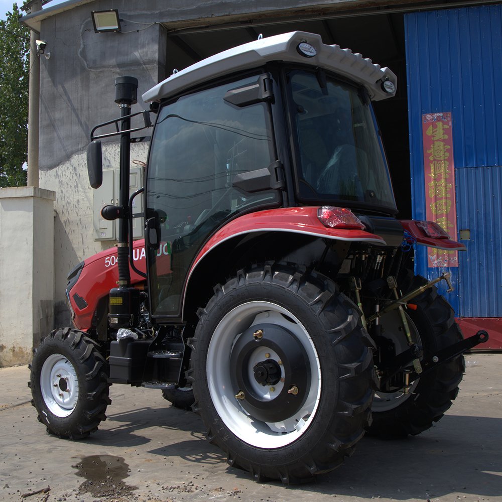 Hot Selling 4x4 Electric Starting Agricultural Four-Wheel Tractor With Adjustable Wheelbase Farm Tractor
