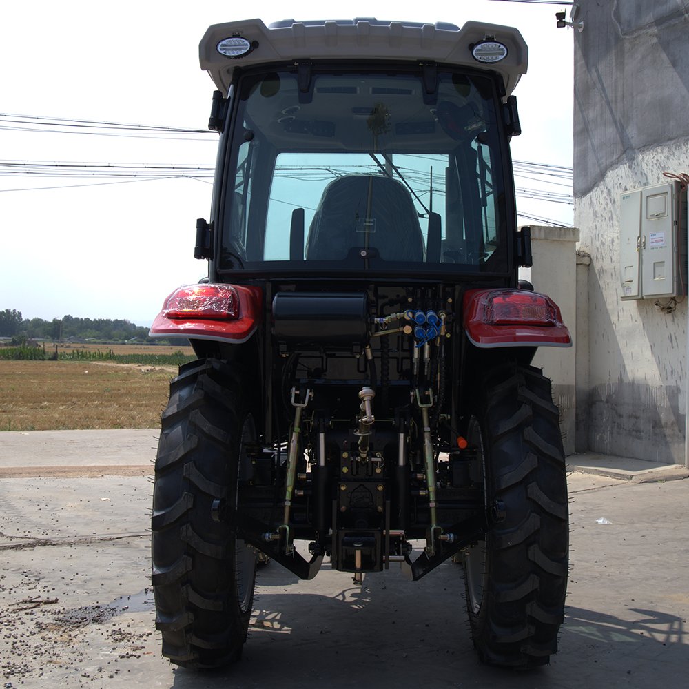Hot Selling 4x4 Electric Starting Agricultural Four-Wheel Tractor With Adjustable Wheelbase Farm Tractor