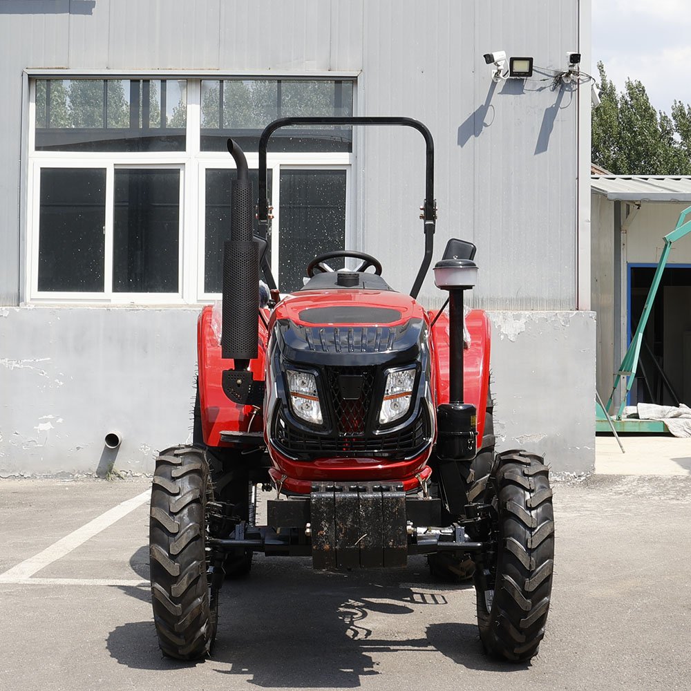 Hot Selling 4x4 Electric Starting Agricultural Four-Wheel Tractor With Adjustable Wheelbase Farm Tractor