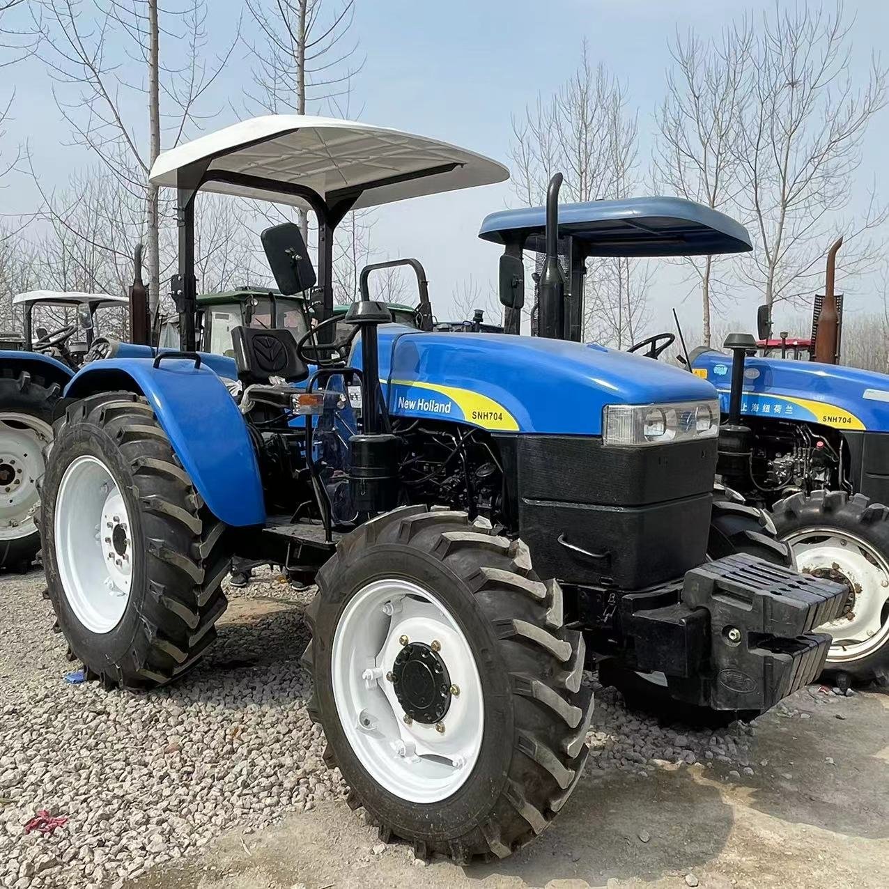 Hot Sale 70HP Holland Used Tractors for Agriculture Compact Tractors Sales Used