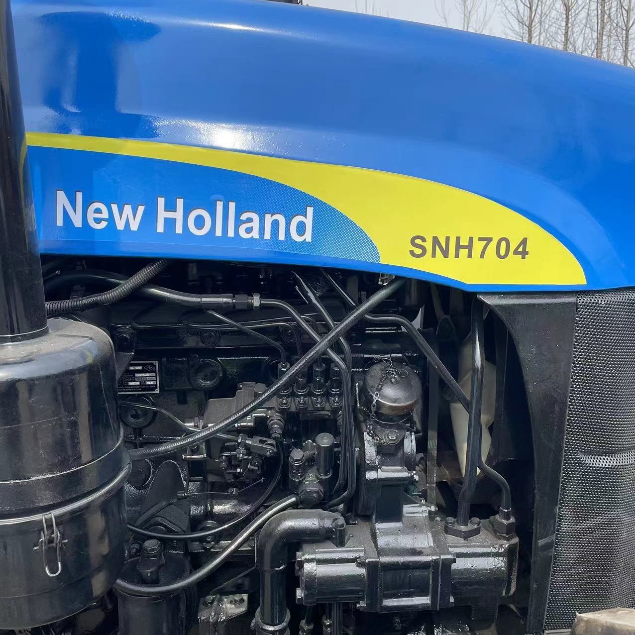 Hot Sale 70HP Holland Used Tractors for Agriculture Compact Tractors Sales Used