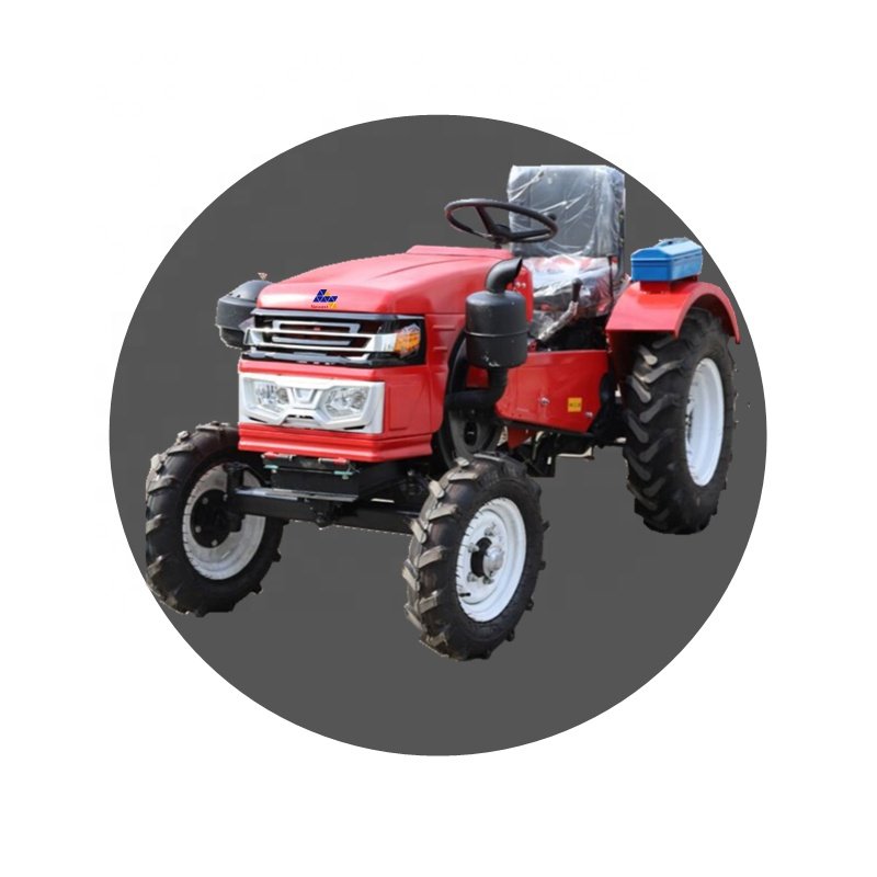 New Energy Small Tractors in China With Furrow Fertilizing Machine/Rotary Tillage Ridge Machine 20 HP Four-wheel Mini Tractor