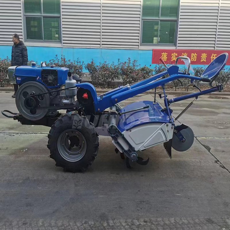 Diesel Power Tiller Walking Tractor Grass Cutter12-22hp Walk Behind Tractors