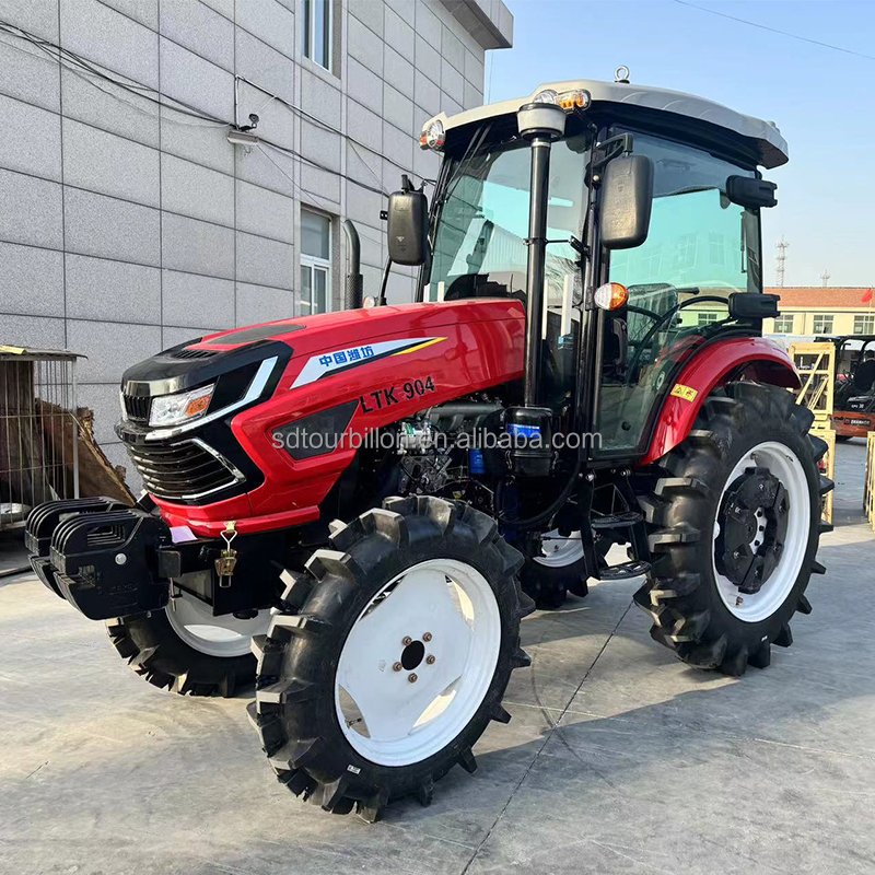Chinese Tractor 4wd 80hp Farming Equipment Agricultural Wheel Tractor for Sale