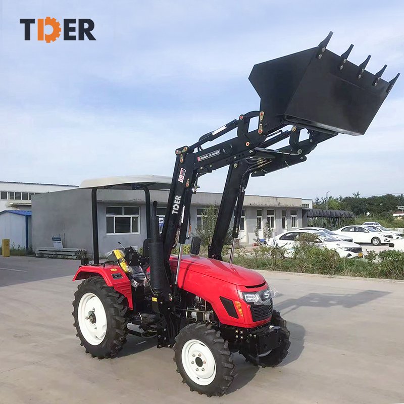 Liftsun Wheel 4wd 4x4 25hp 35hp 40hp 50hp 60hp 70hp 80hp 90hp 100hp Agricultural Mini Farm Tractor with Attachement
