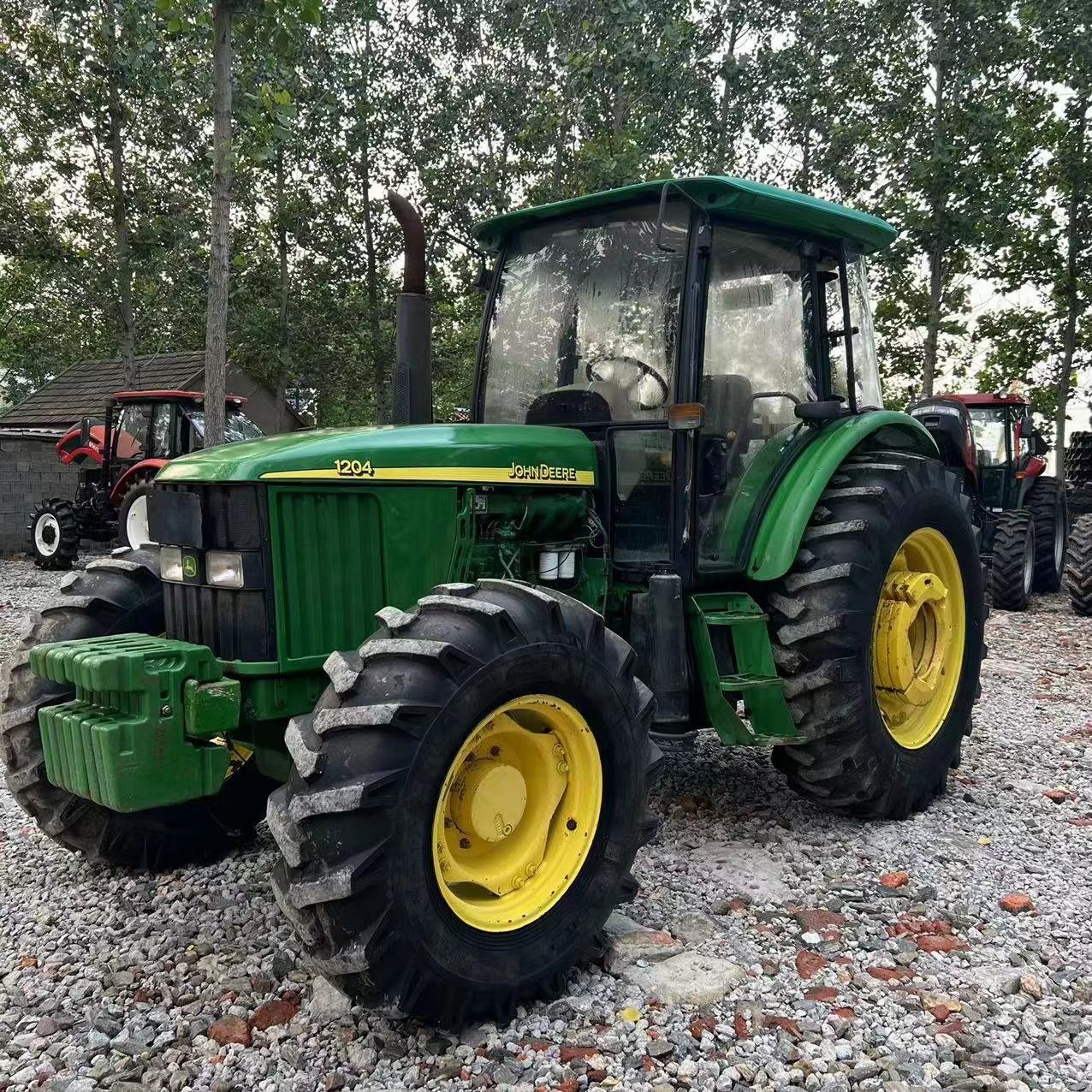Tractors for Agriculture Used JOHN DEERE 1204 Second Hand Tractor