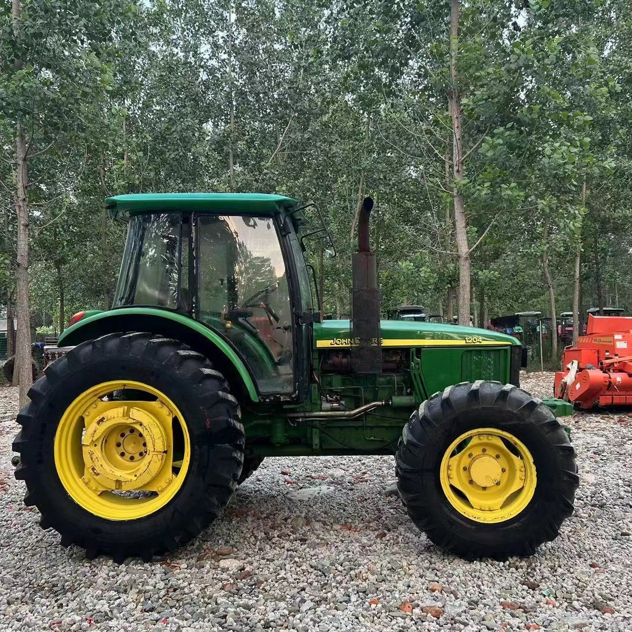 Tractors for Agriculture Used JOHN DEERE 1204 Second Hand Tractor