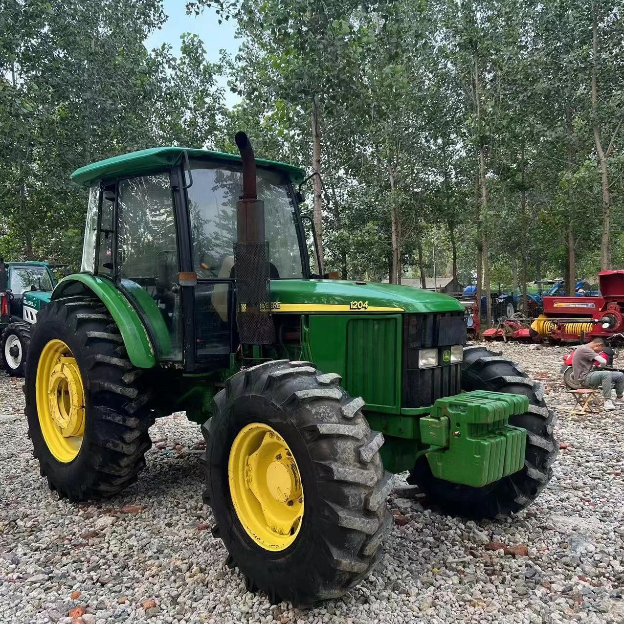 Tractors for Agriculture Used JOHN DEERE 1204 Second Hand Tractor