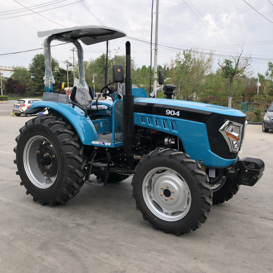 Cheap Prices 70HP 80HP 90HP 100HP 110HP 4WD Best Agricultural Farm Wheel Tractors for Sales