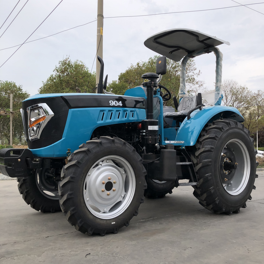 Cheap Prices 70HP 80HP 90HP 100HP 110HP 4WD Best Agricultural Farm Wheel Tractors for Sales