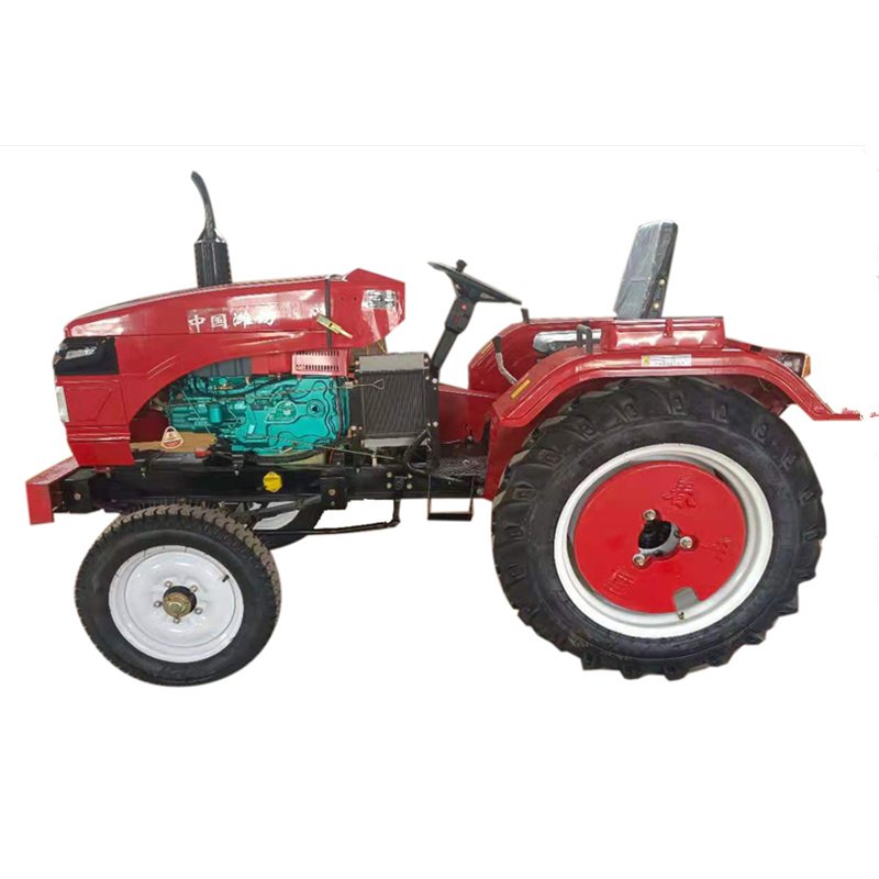 Best Selling Agricultural Farm Four Wheel Mini Tractor Belt Transmission for Cultivate Harvest