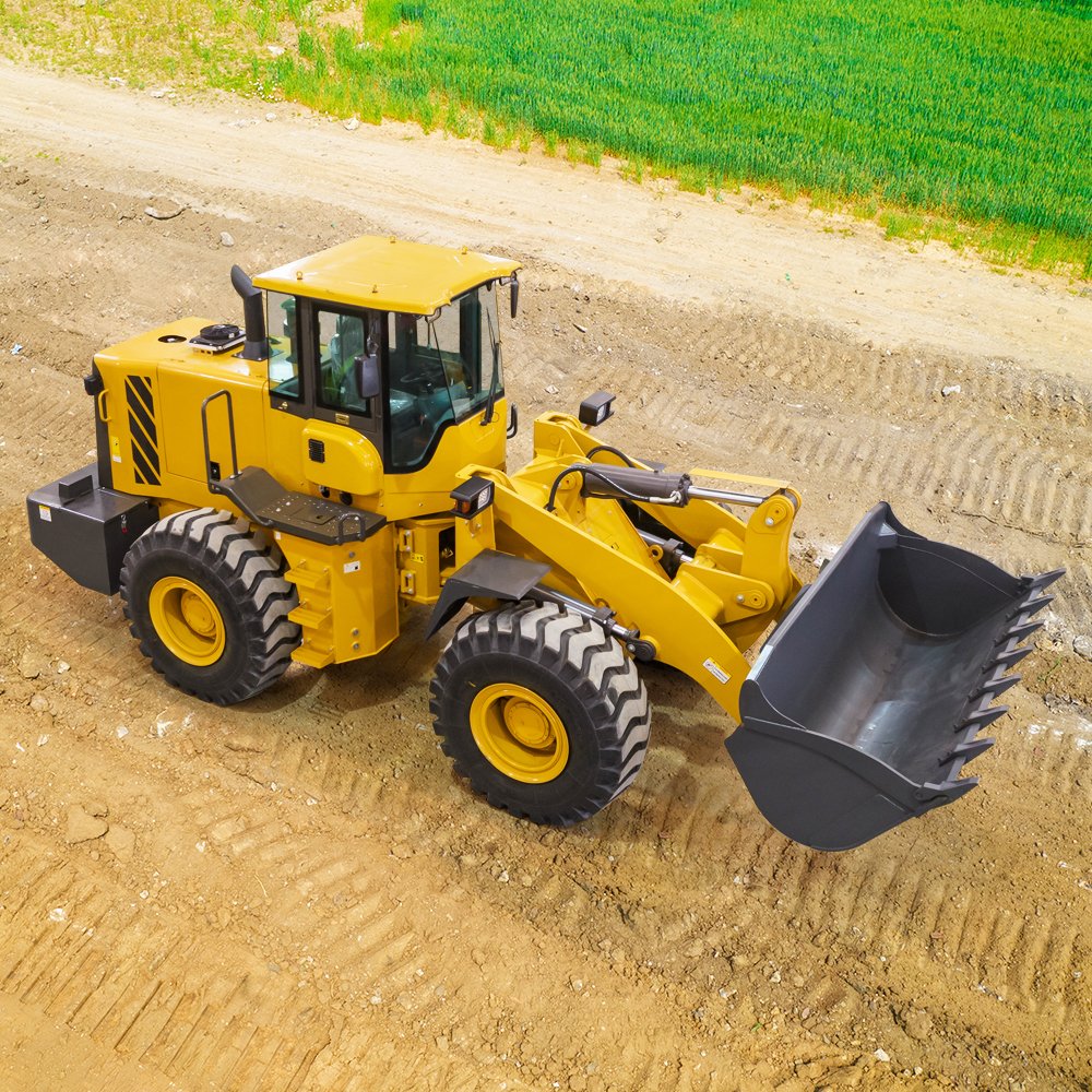 Free Bucket and Spare Tires World-Renowned Engine Hydraulic System 10-Year Warranty Agricultural Wheel Loader