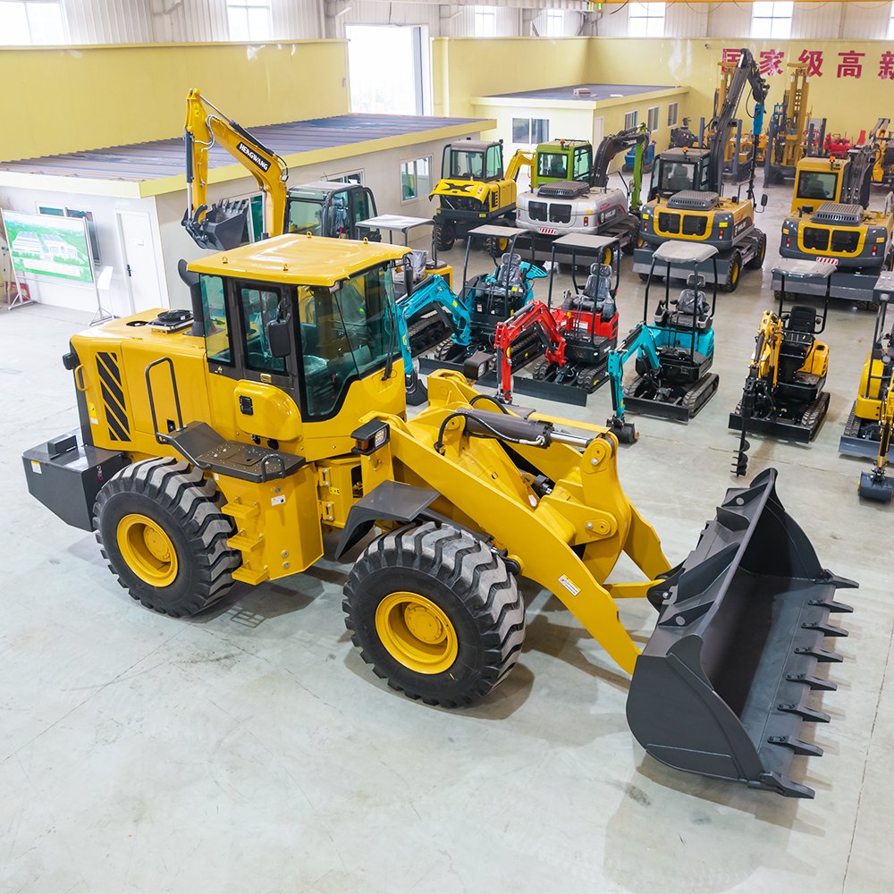 Free Bucket and Spare Tires World-Renowned Engine Hydraulic System 10-Year Warranty Agricultural Wheel Loader