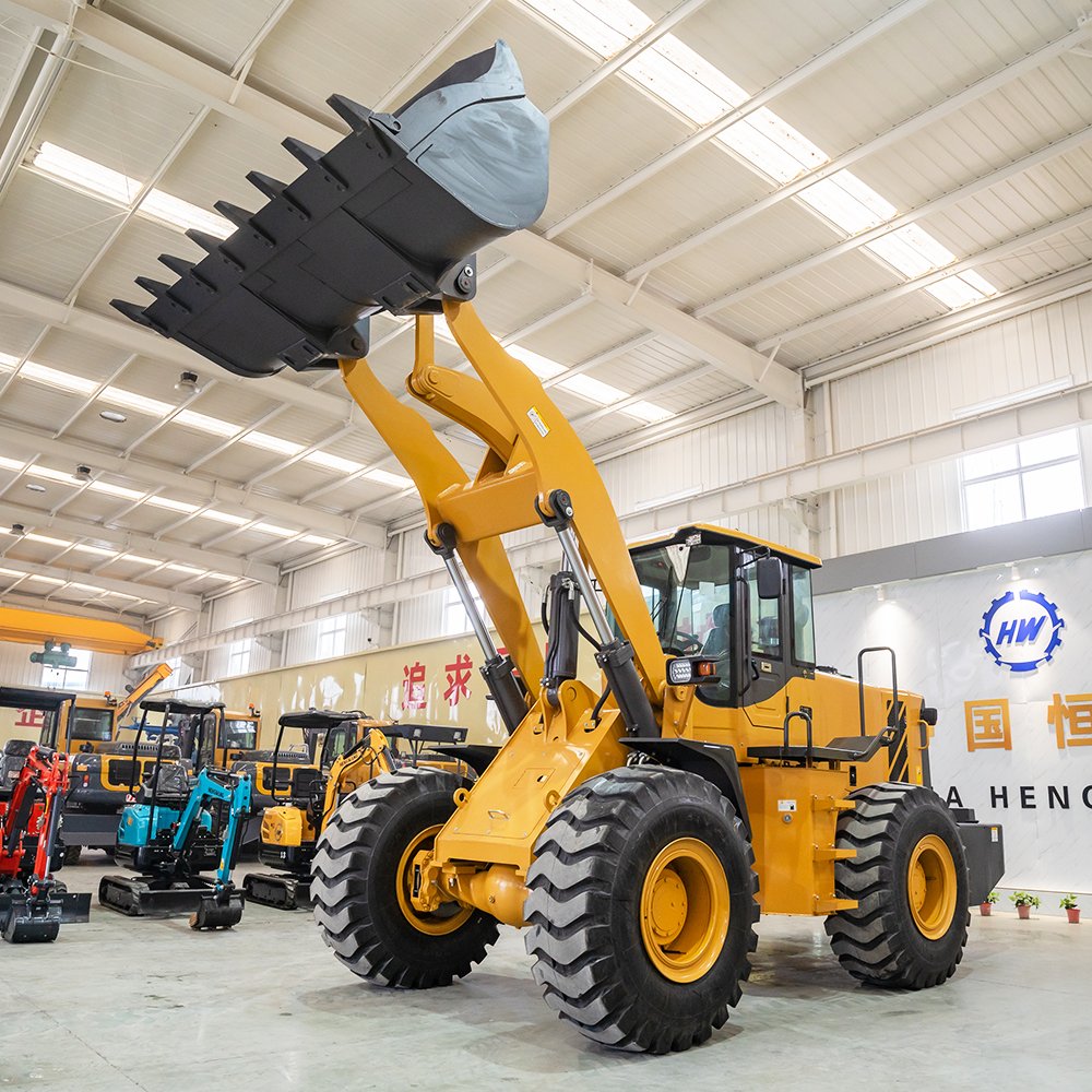 Free Bucket and Spare Tires World-Renowned Engine Hydraulic System 10-Year Warranty Agricultural Wheel Loader