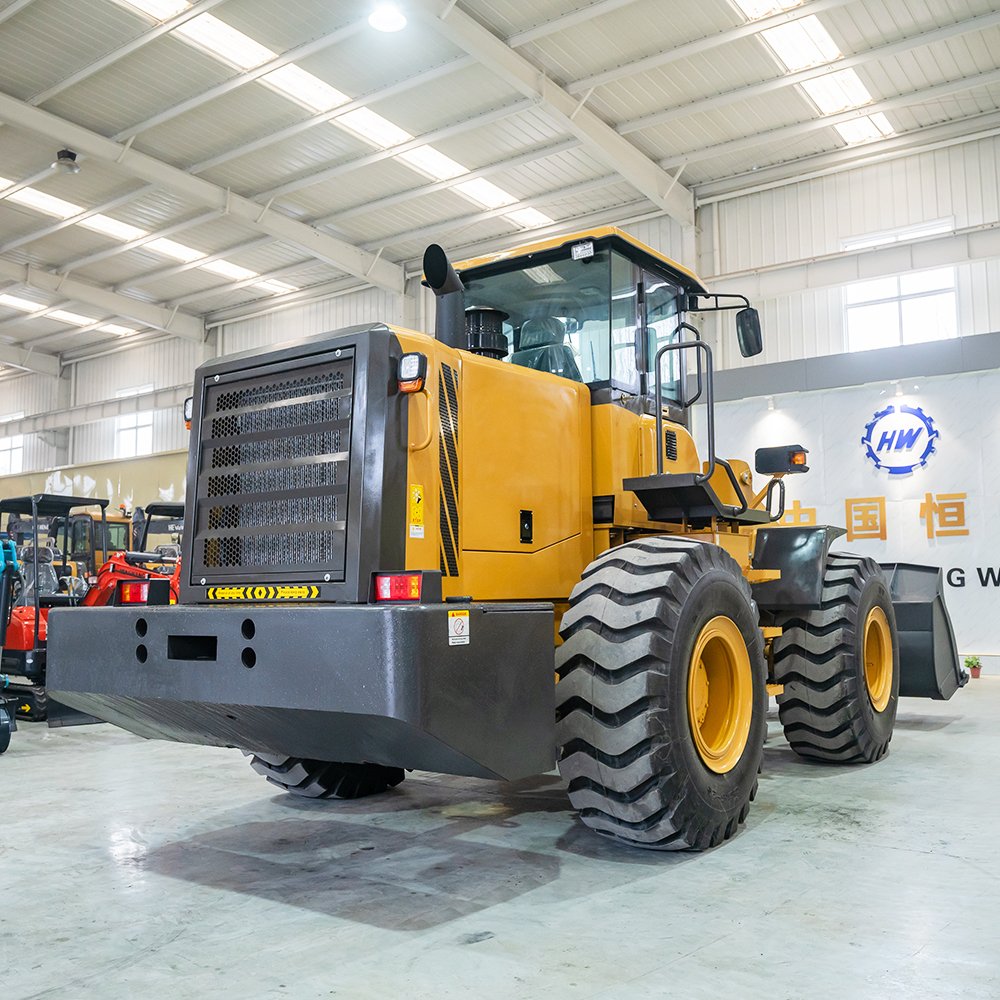 Free Bucket and Spare Tires World-Renowned Engine Hydraulic System 10-Year Warranty Agricultural Wheel Loader