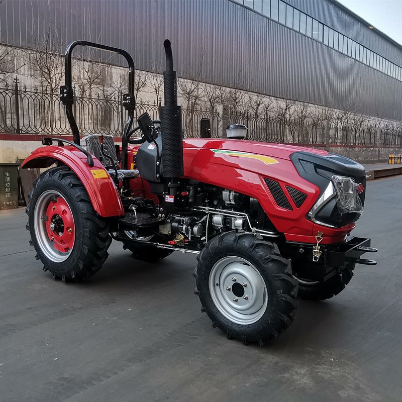 Agriculture Tractor Shandong Factory Wholesale Strong Horsepower 50HP 60hp 4wd Tractors Farm Use