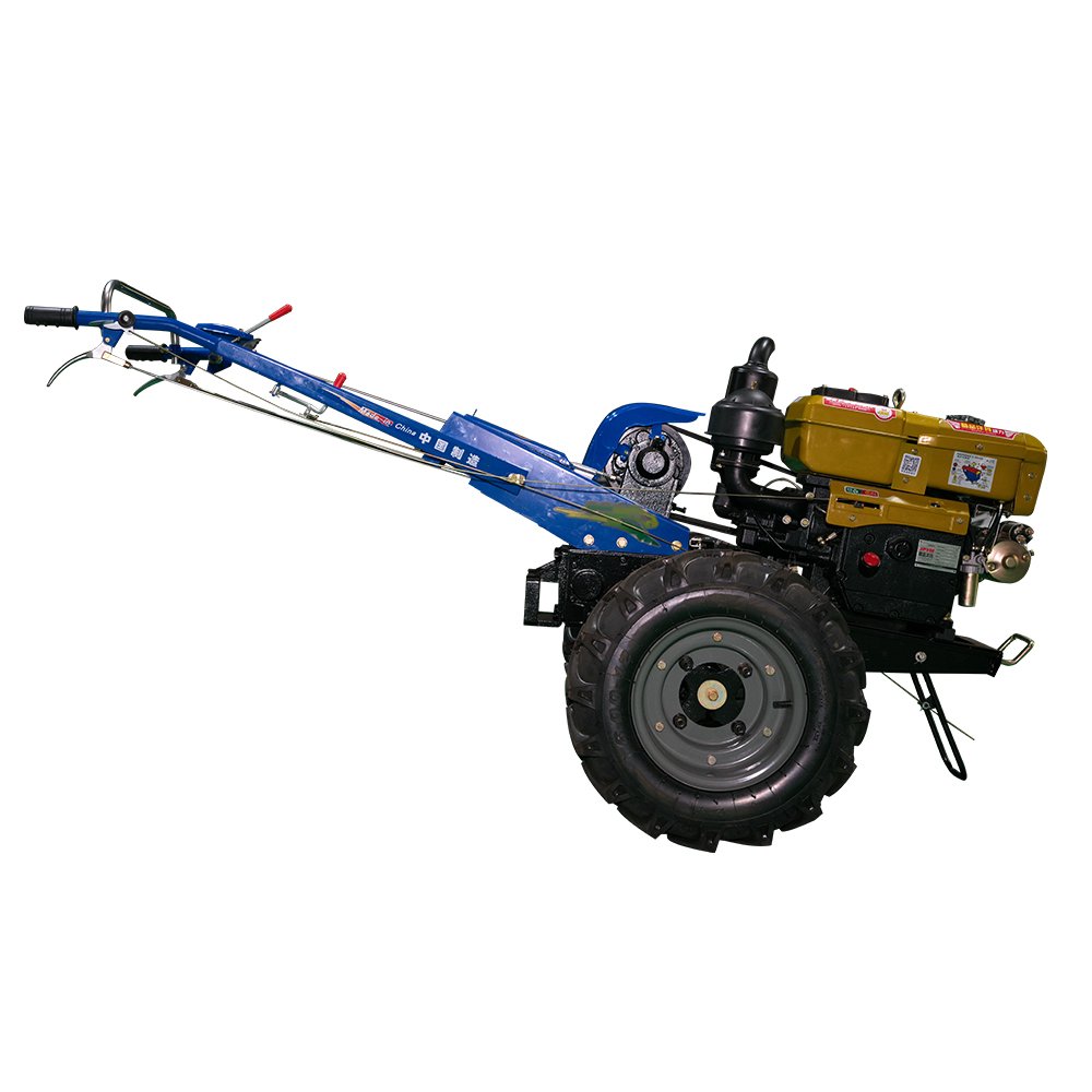 Agricultural Machines High Energy Saving Single Plough 12 Horsepower Quality Walking Tractor