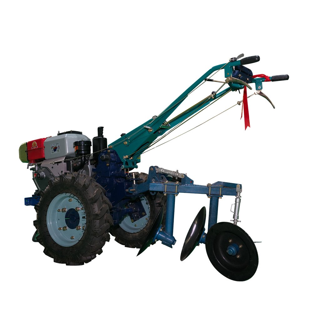 Agricultural Machines High Energy Saving Single Plough 12 Horsepower Quality Walking Tractor