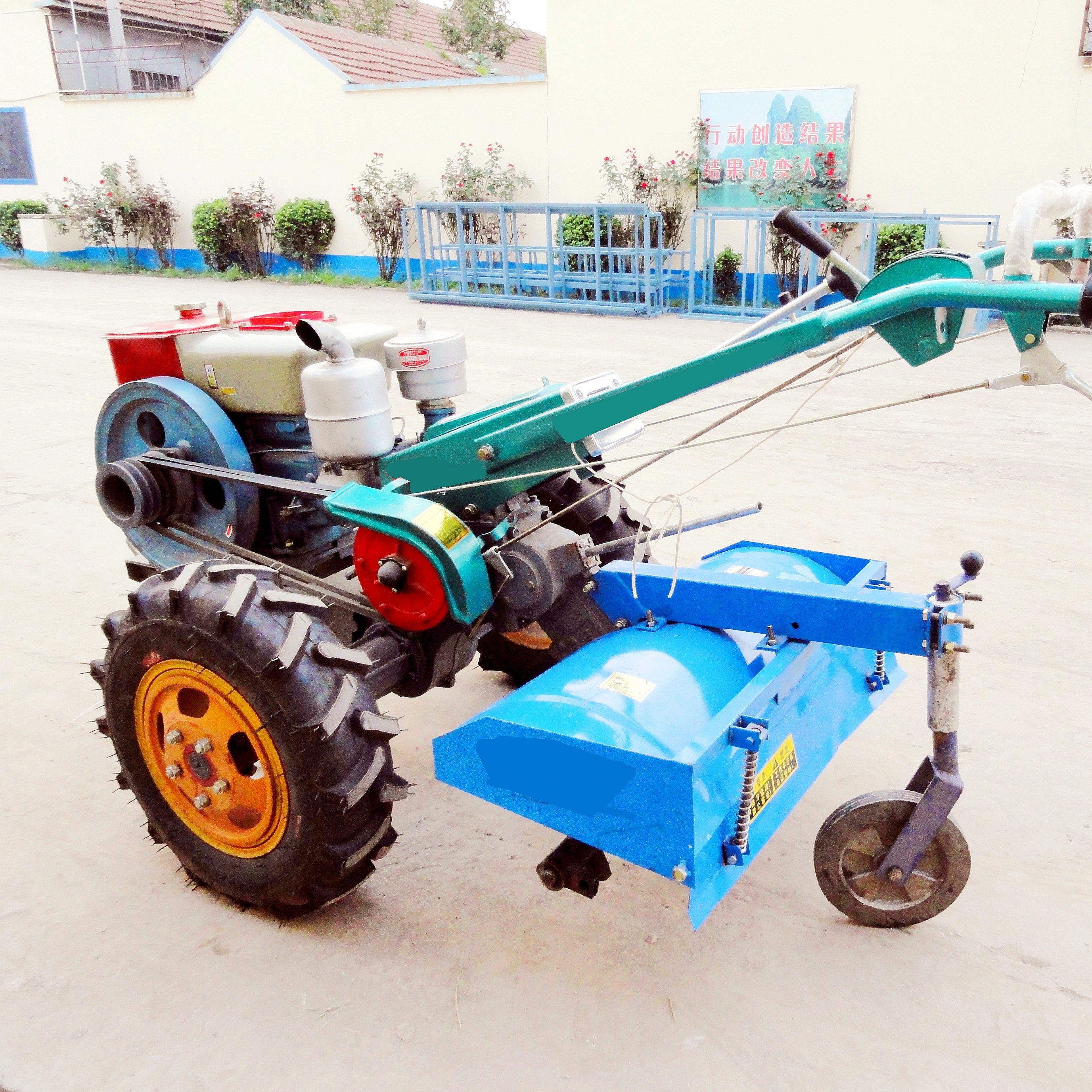 Disc Plow Walking Tractor Walk Behind Tractor Attachments Farming 2 Wheel Tractors