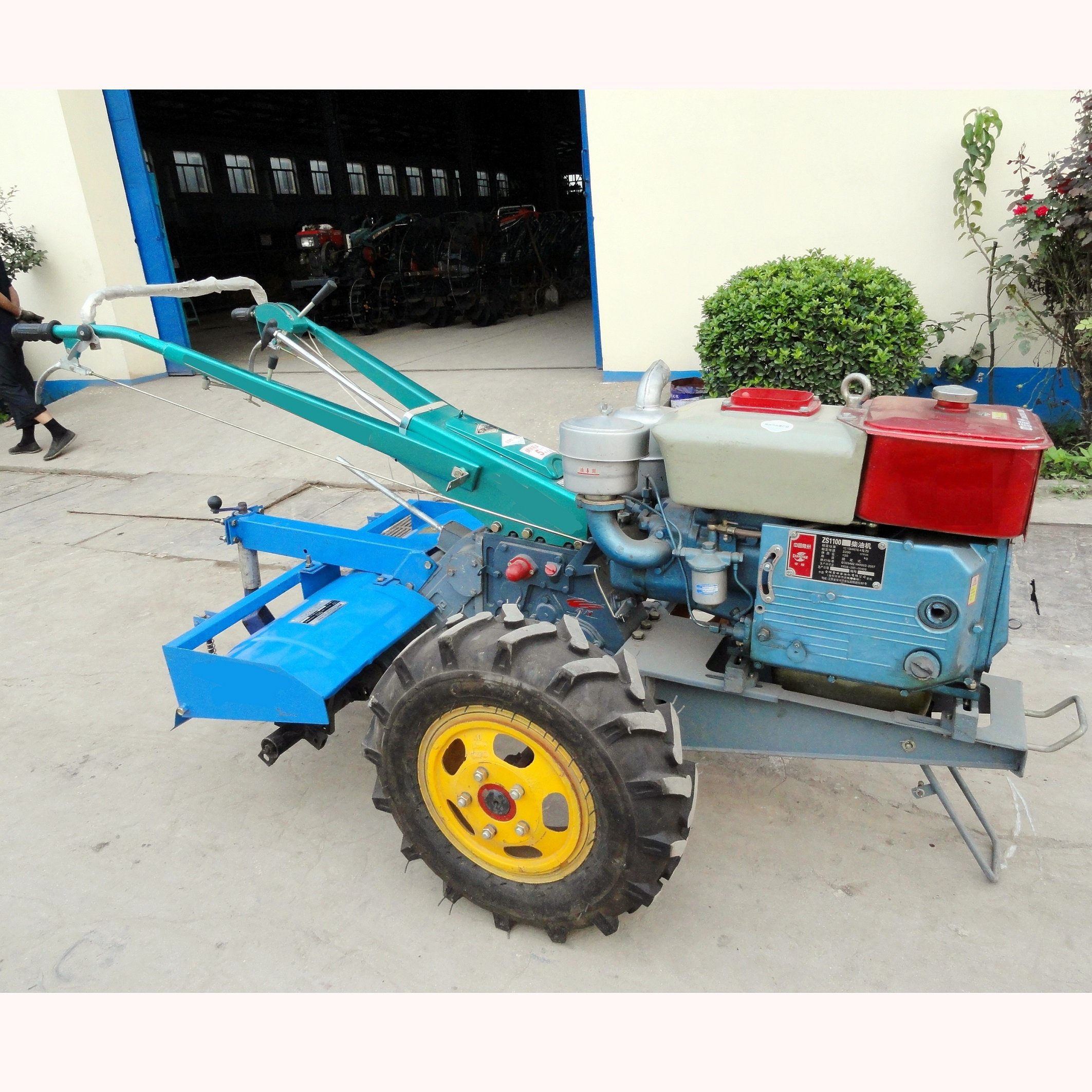 Disc Plow Walking Tractor Walk Behind Tractor Attachments Farming 2 Wheel Tractors