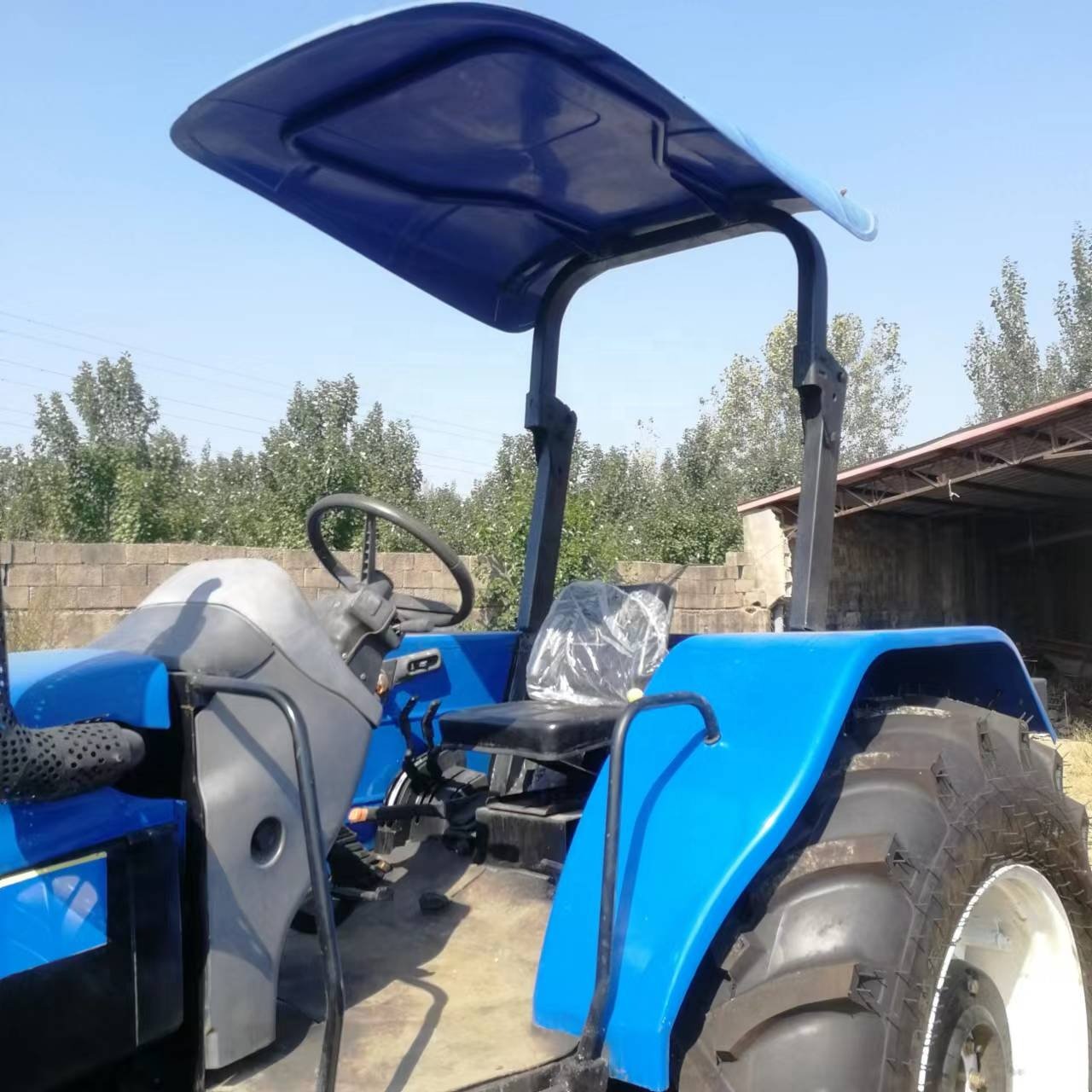 80HP Used Tractors New Holland Tractor with Deutz Fahr Engine