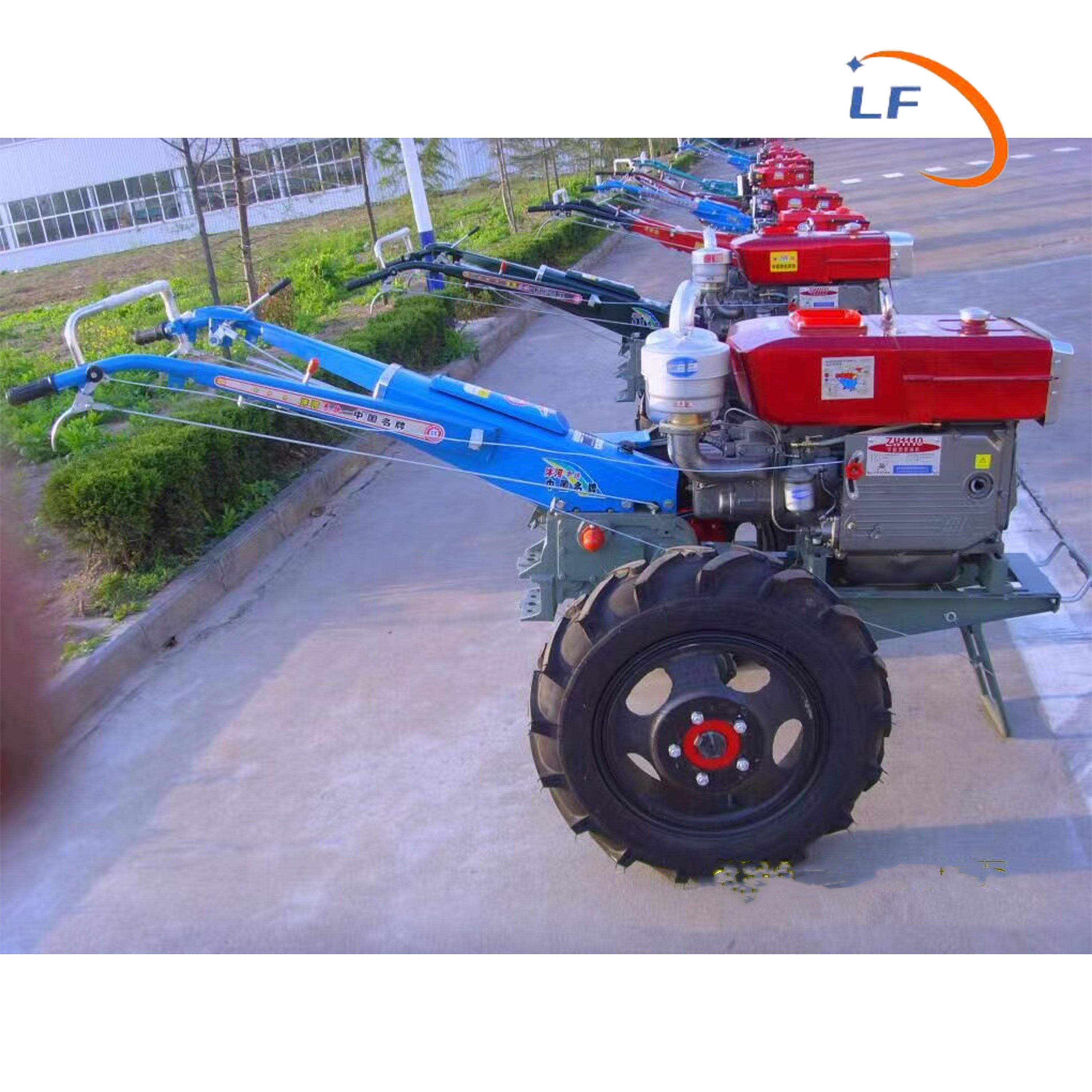 18hp 20hp 22hp 28hp 30hp Walk Behind Mini Hand Tractor Power Tiller Cultivators Walking Tractor
